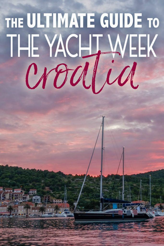 yacht week croatia cruise