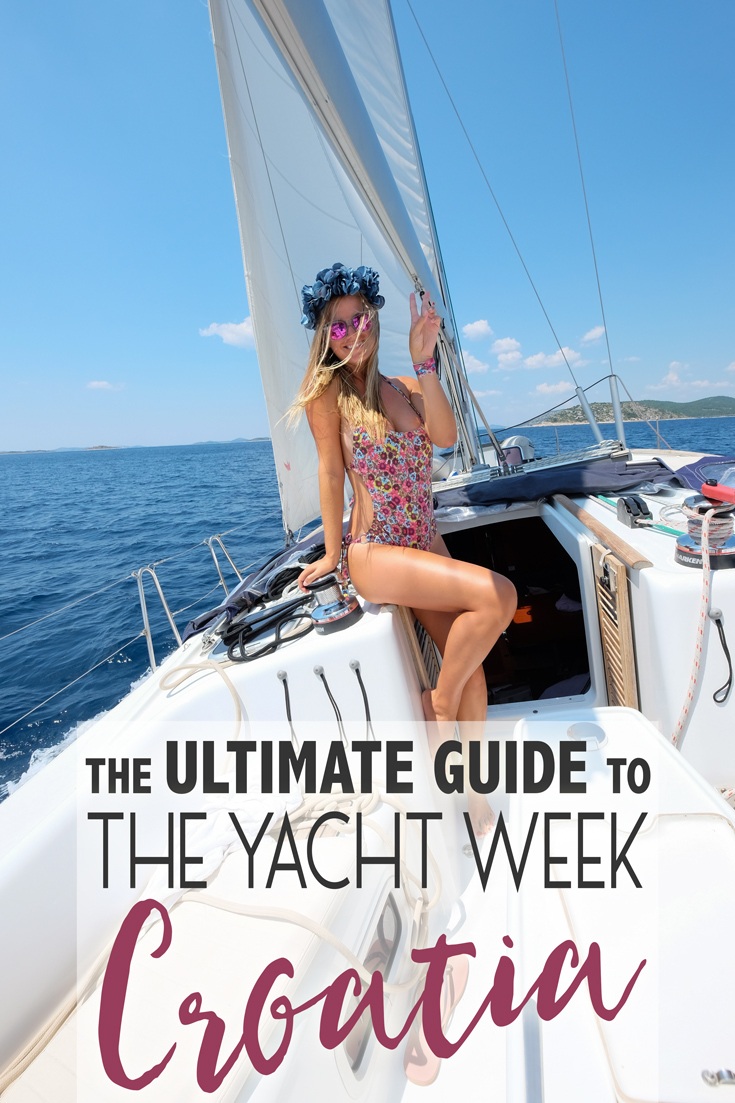 yacht week croatia route