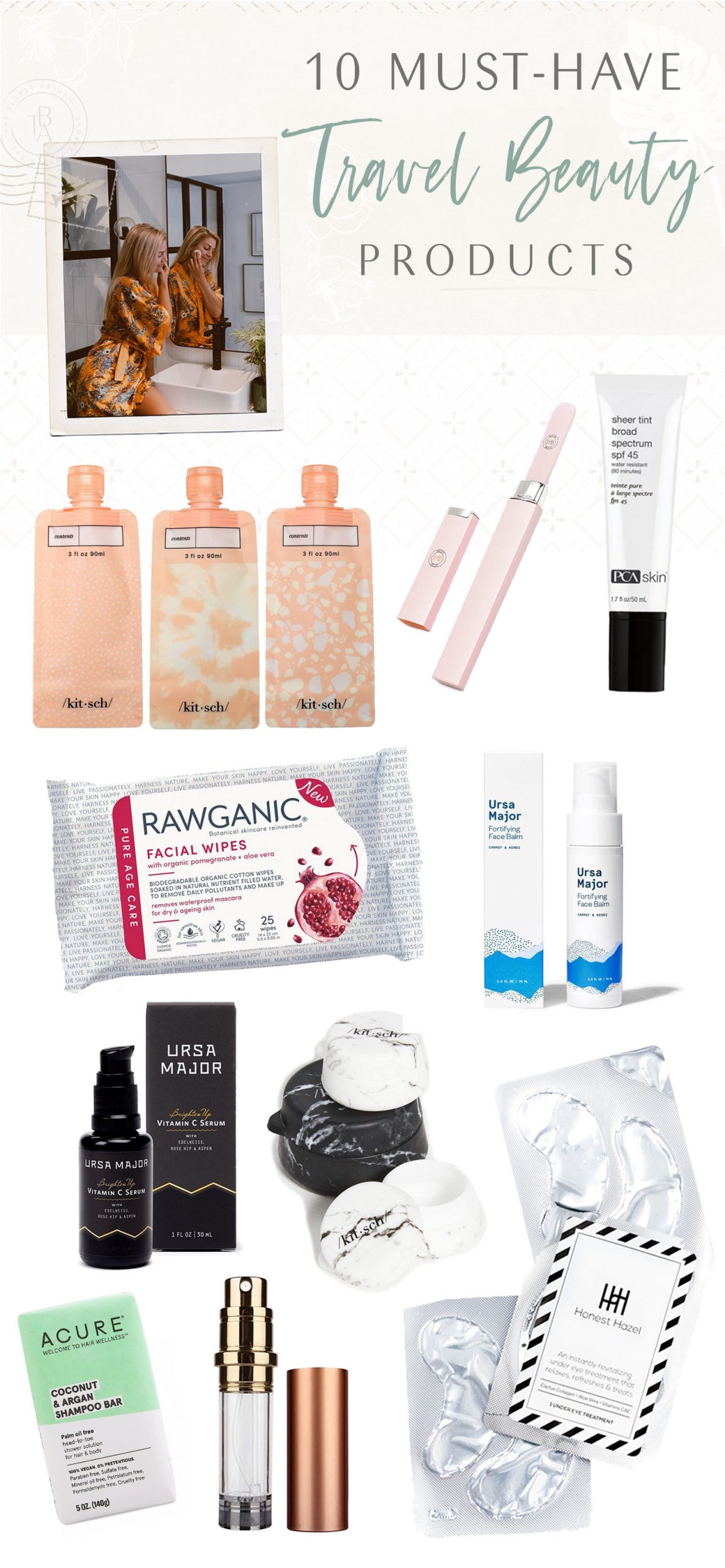 Must Have Travel Beauty Products