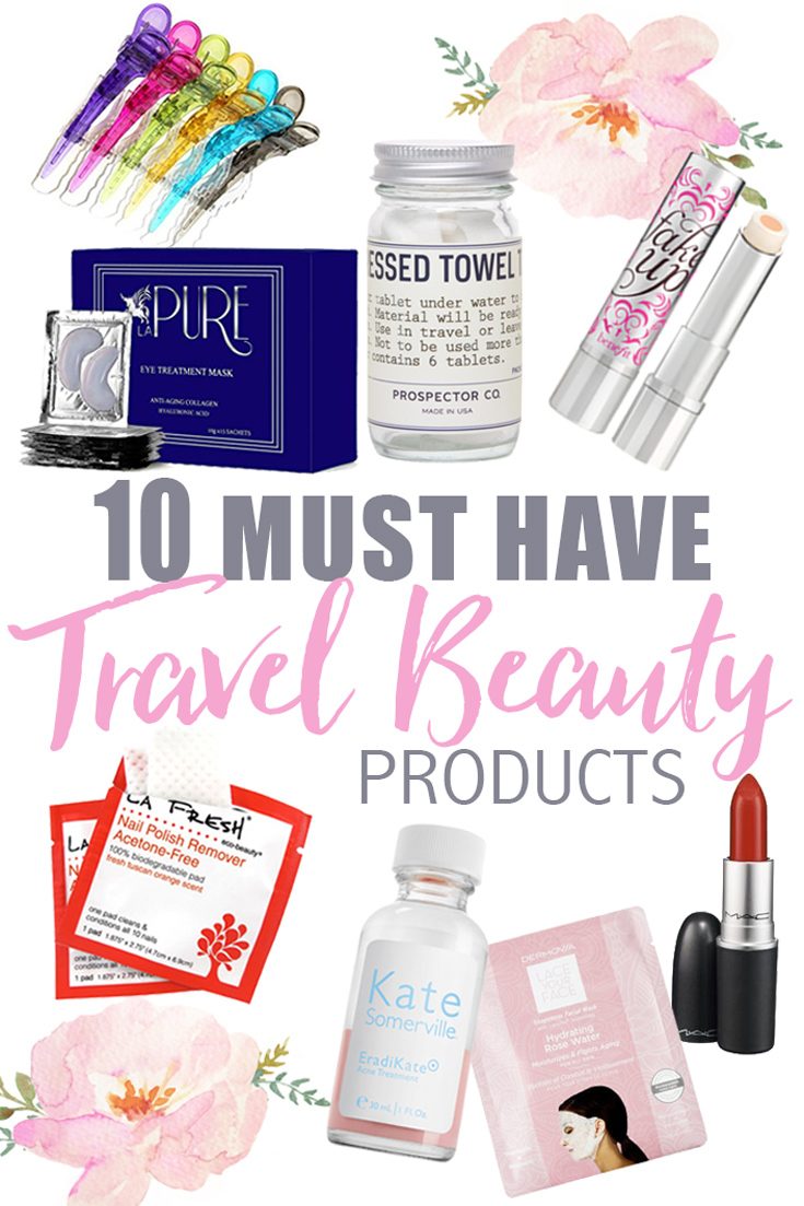 travel beauty products