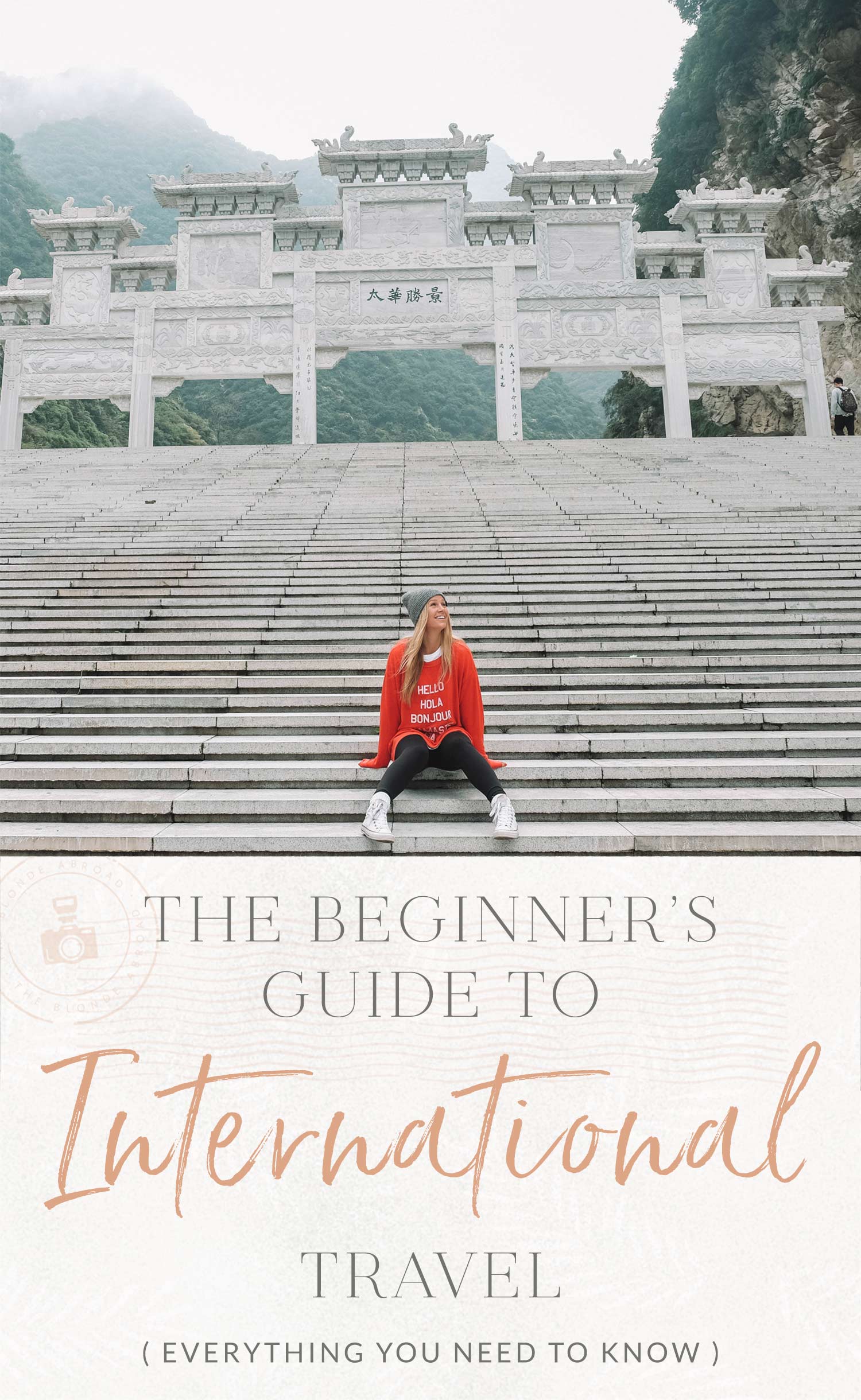 The beginners guide to international travel