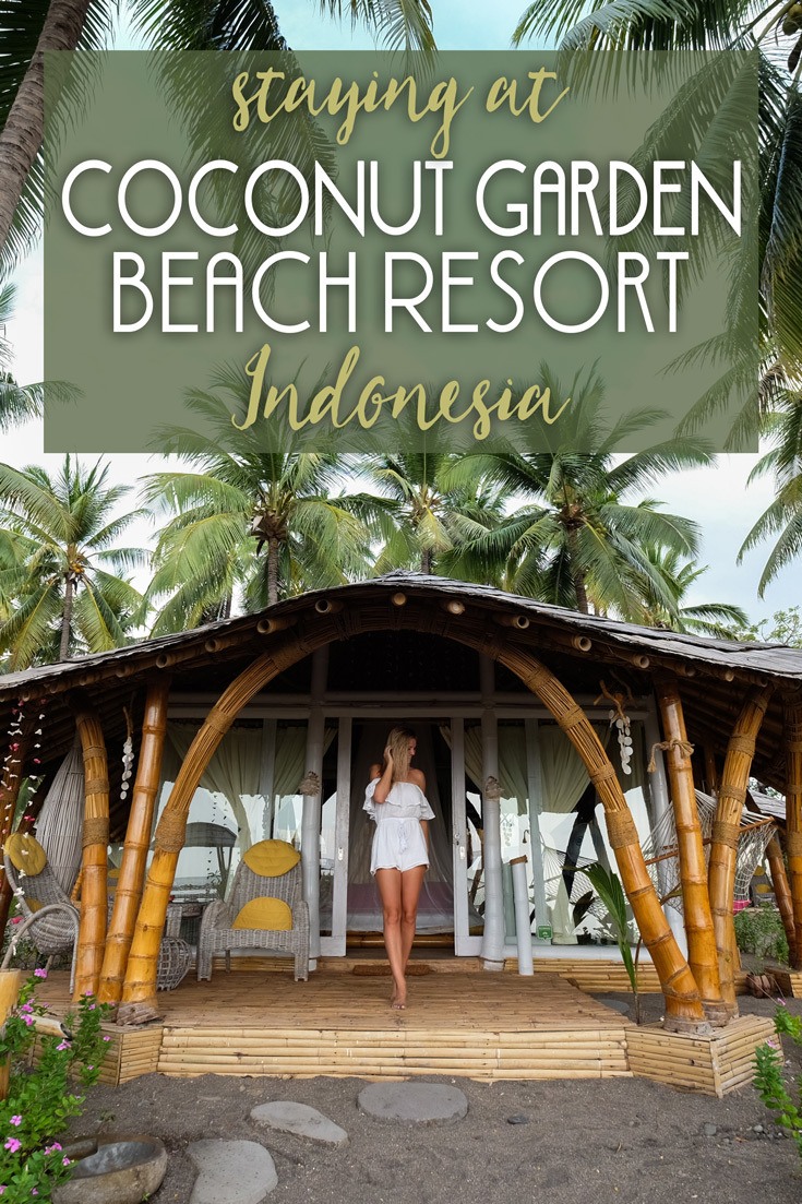 Coconut Garden Beach Resort in Indonesia