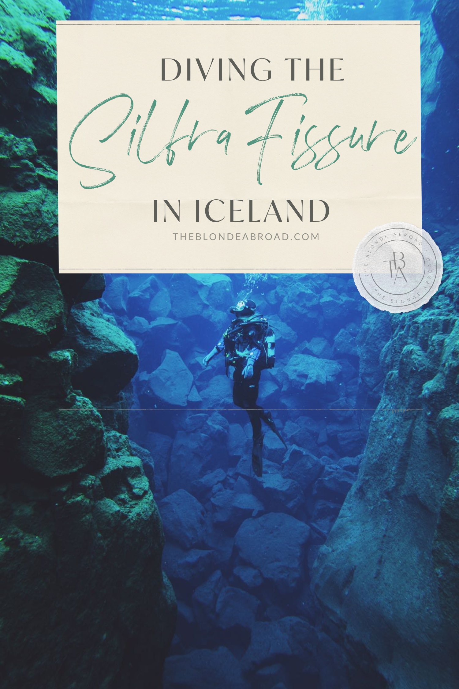 Diving the Silfra Fissure in Iceland