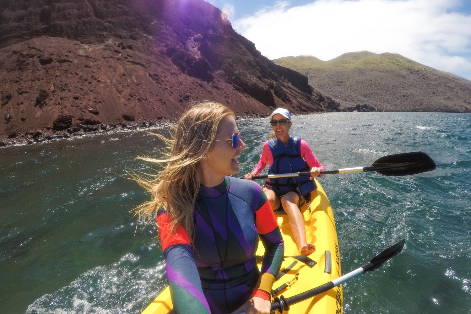 Kayaking in The Galapagos