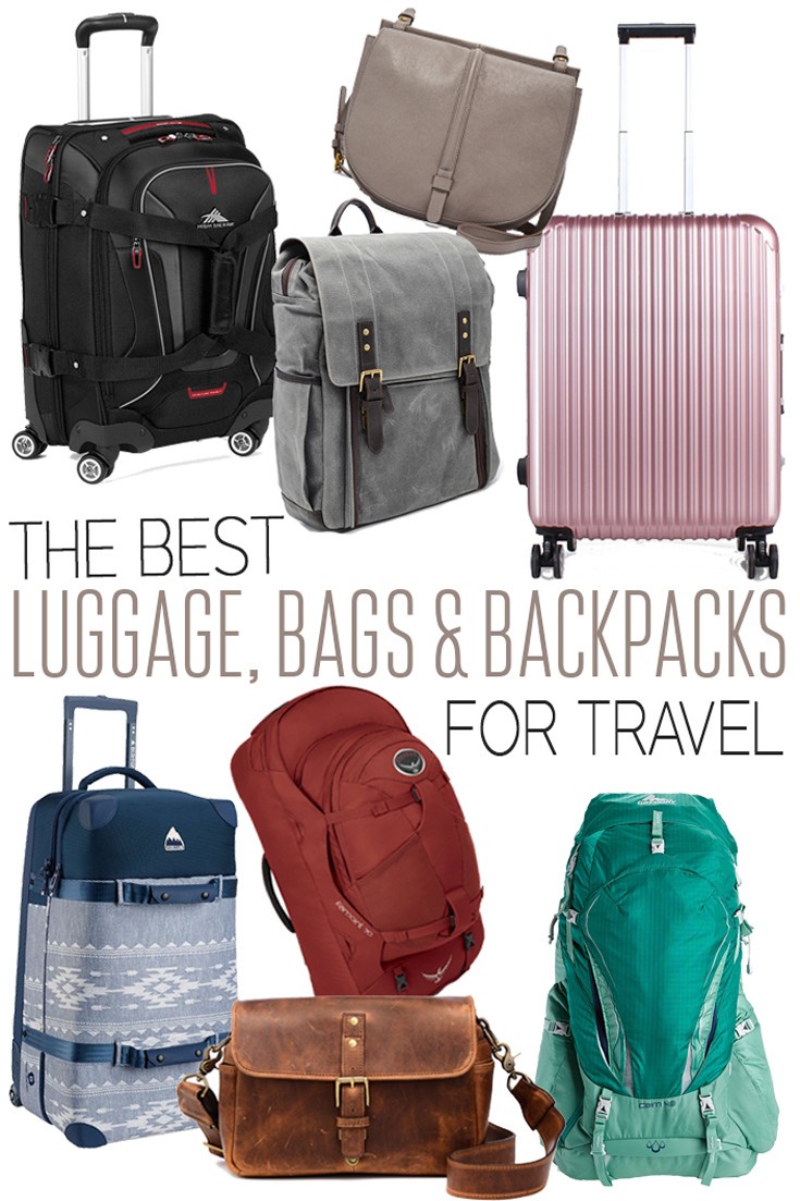 The Best Luggage, Bags and Backpacks for Travel • The Blonde Abroad
