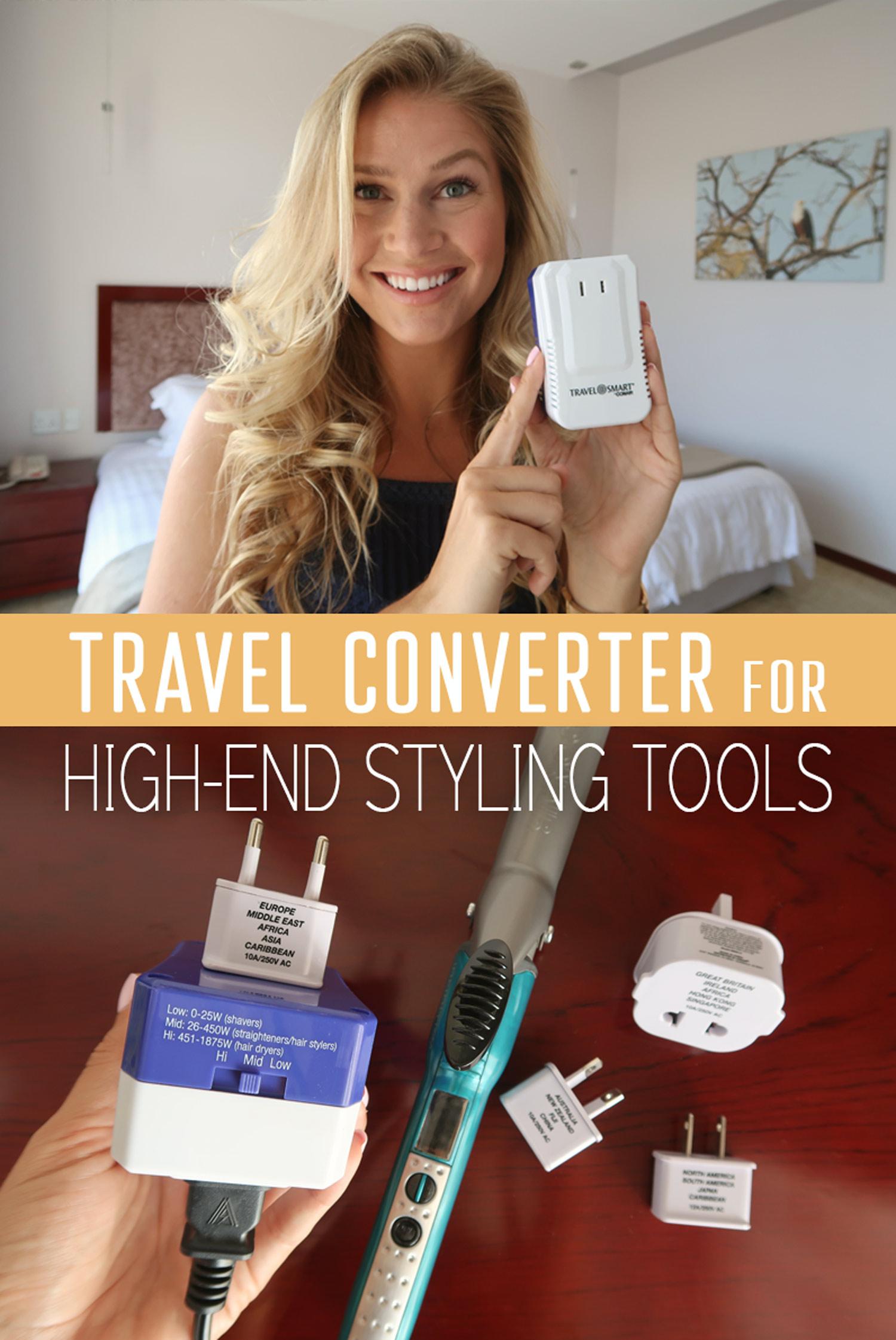 Travel Converter for High-End Styling Tools