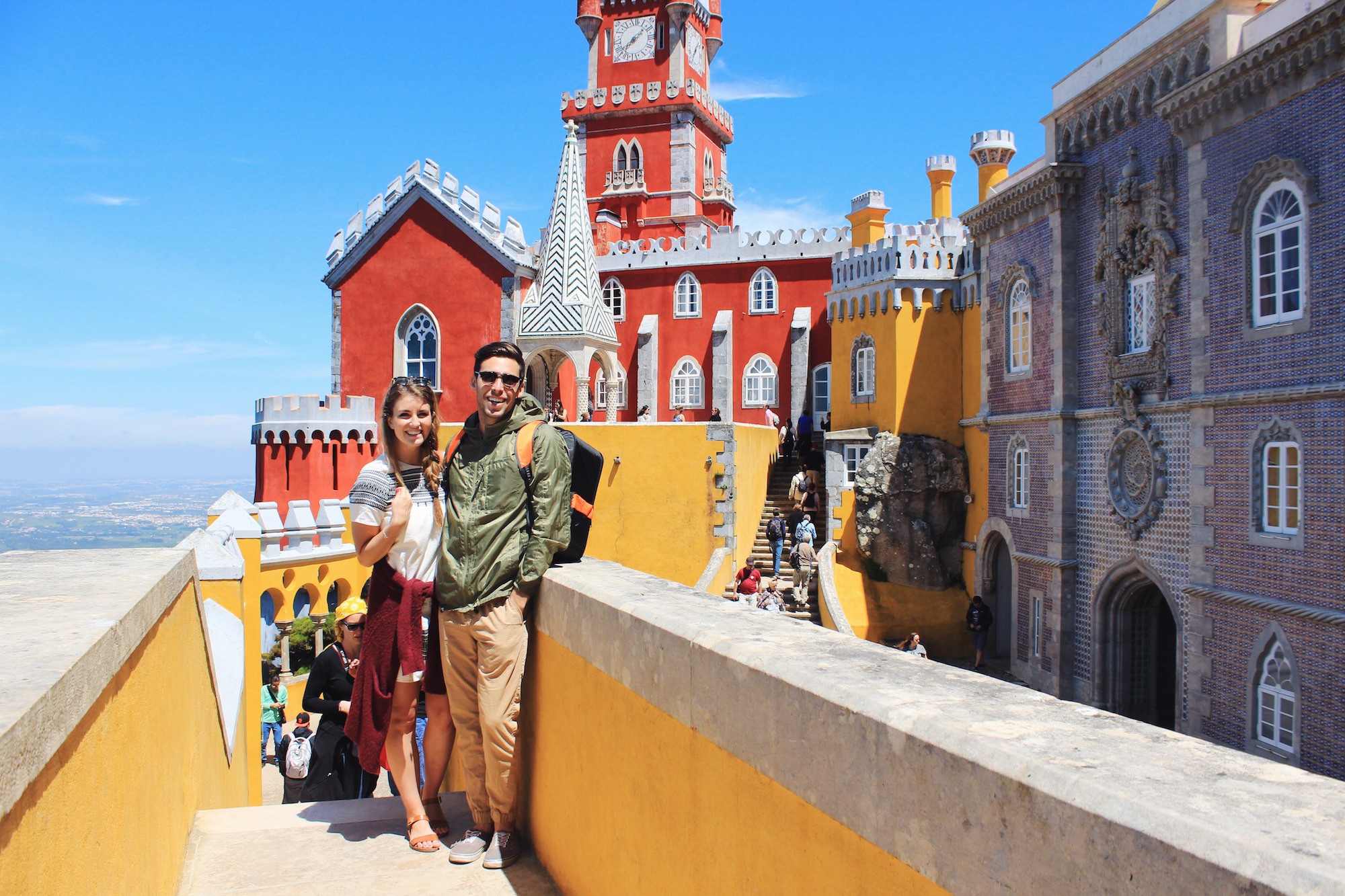 Couple in Sintra, Portugal