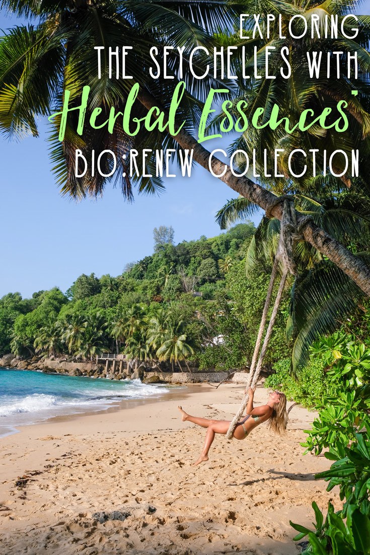 Seychelles with Herbal Essences bio:renew
