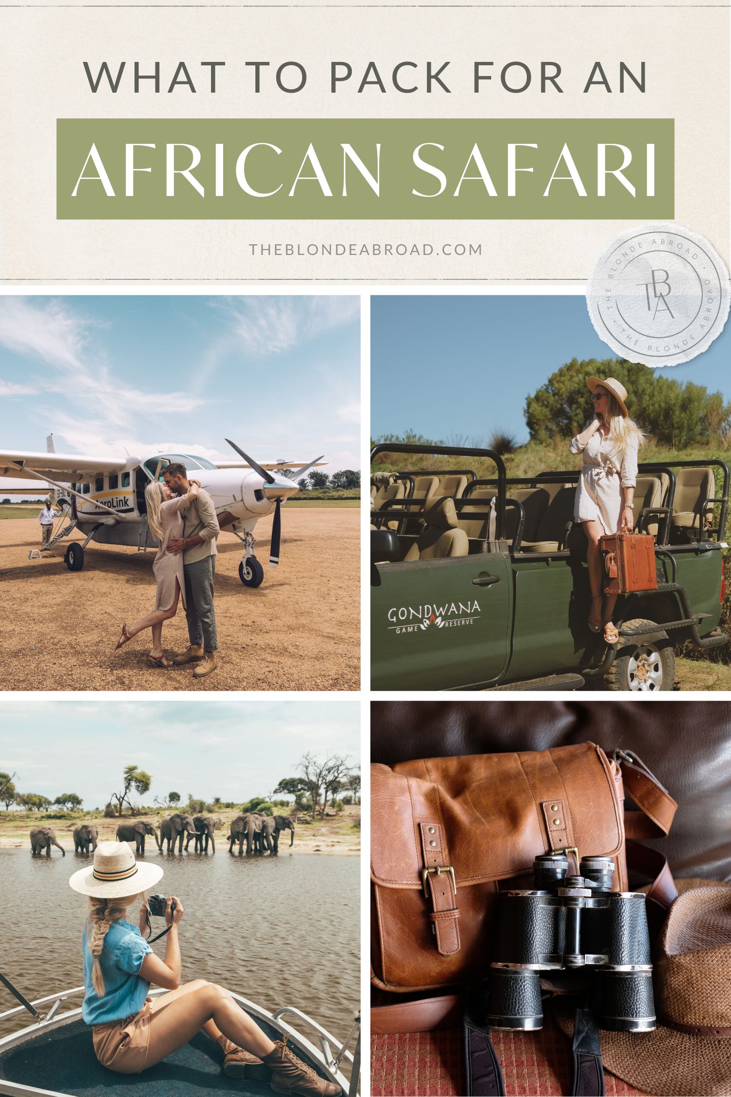 What to pack for an African Safari 2025