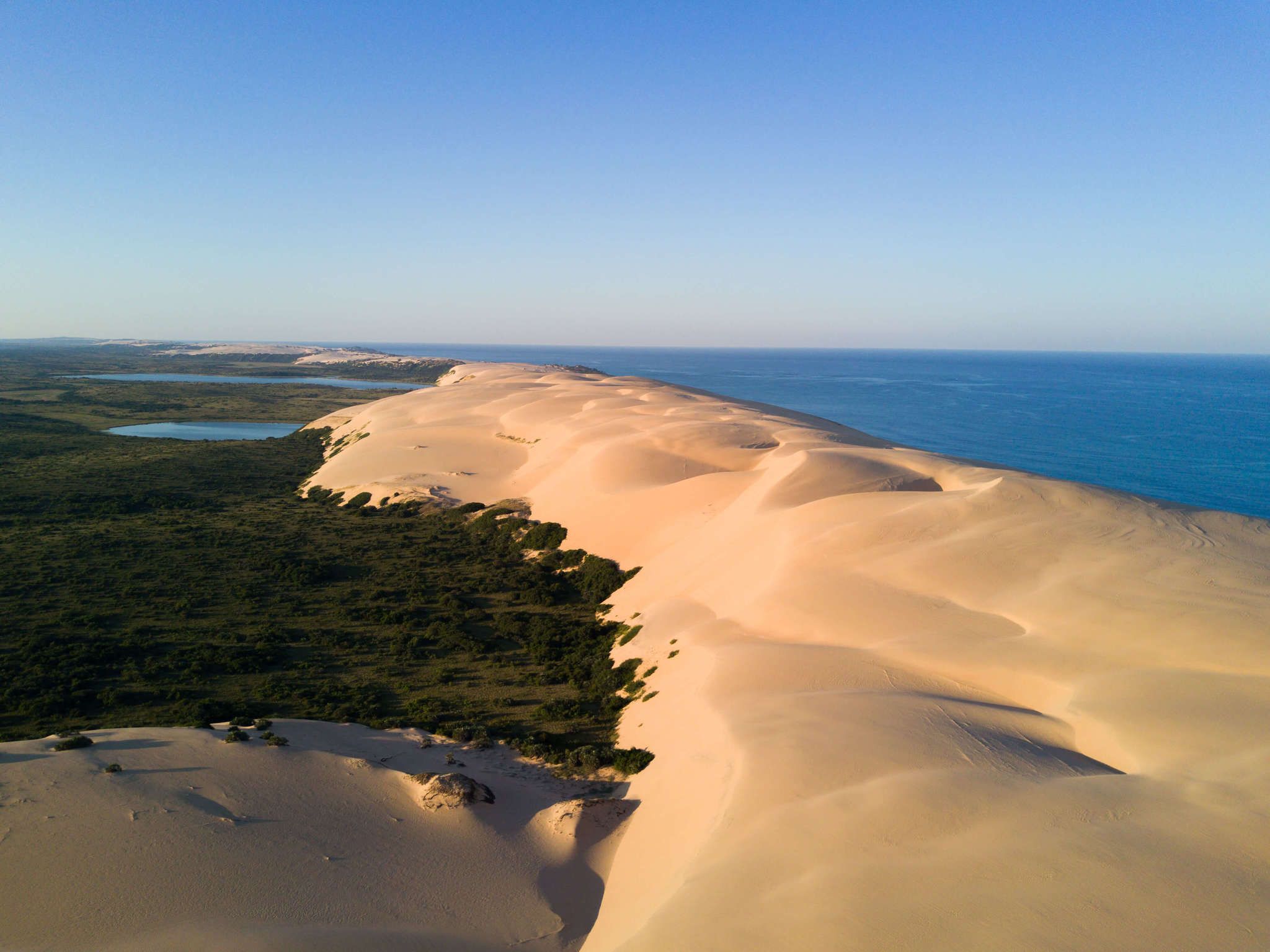 sand dunes in mozambique