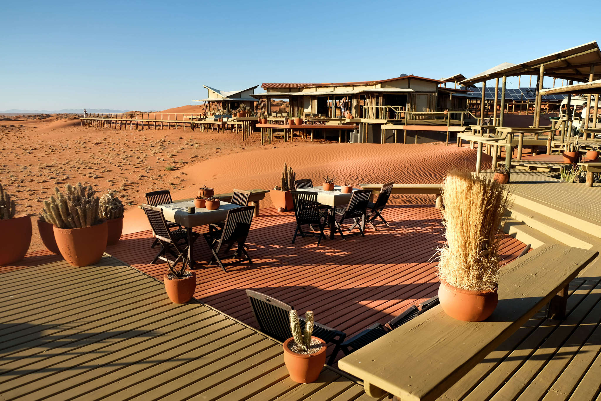 wolwedan dunes lodge outside deck