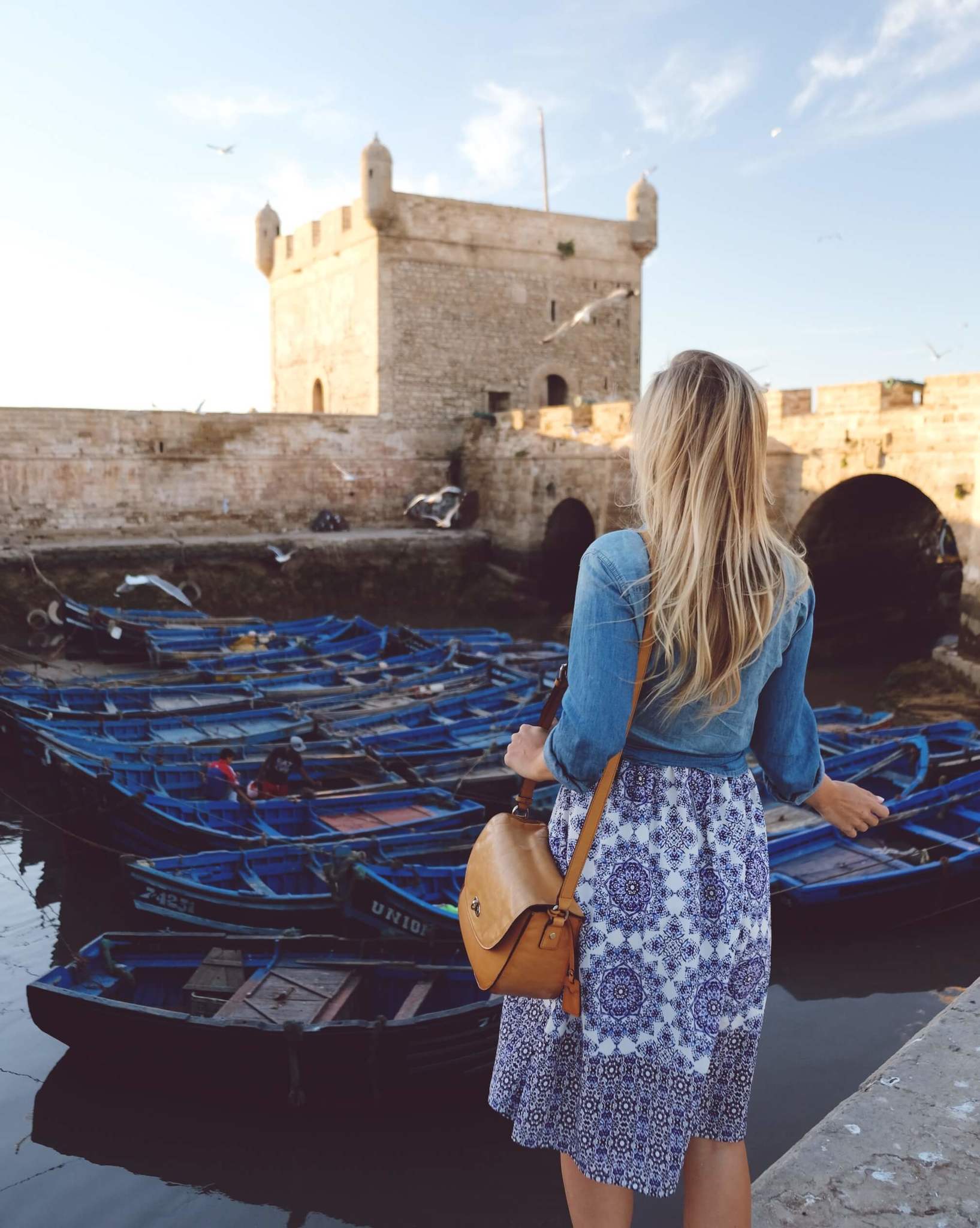 blonde in fes