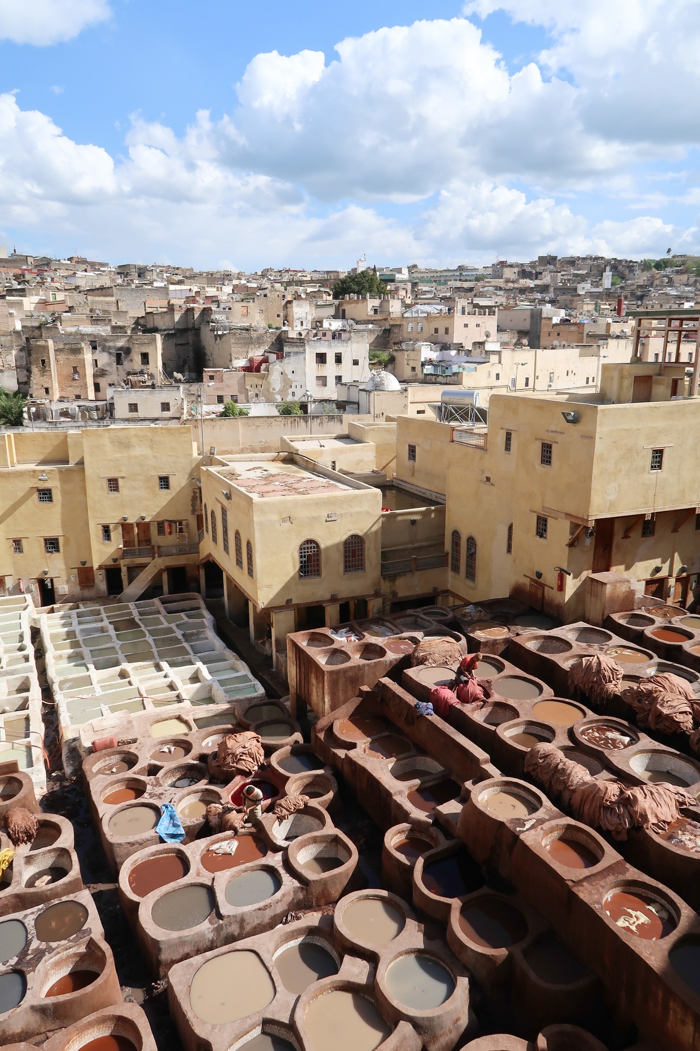 Tanneries in Fes