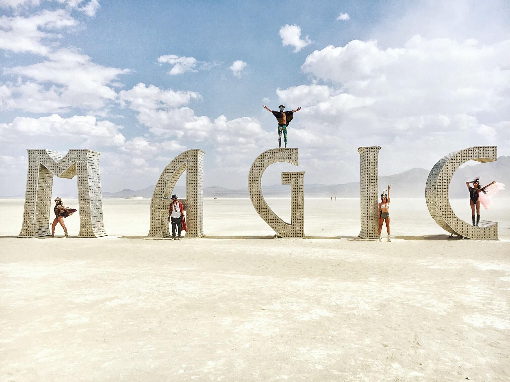 Magic Installation at Burning Man