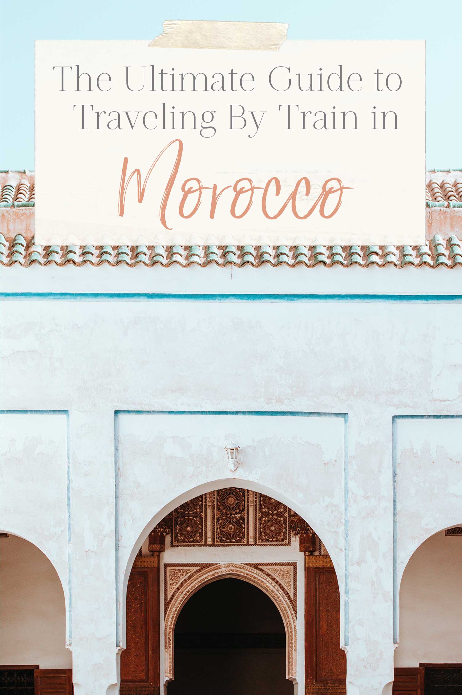 travel to morocco by train