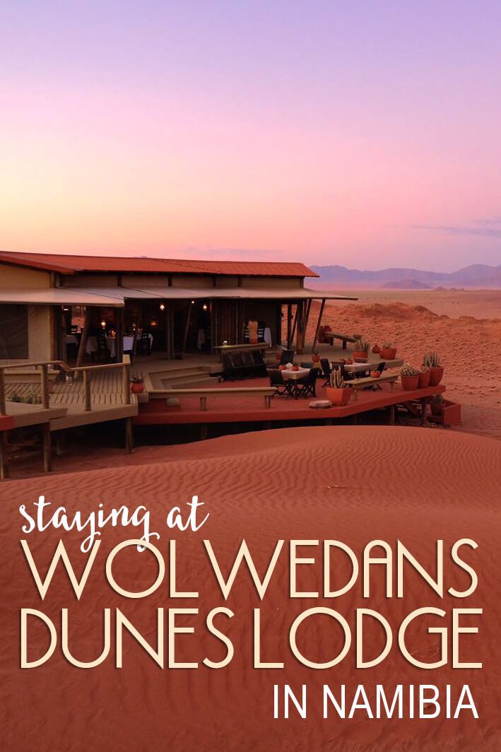 Staying at Wolwedans Dunes Lodge in Namibia