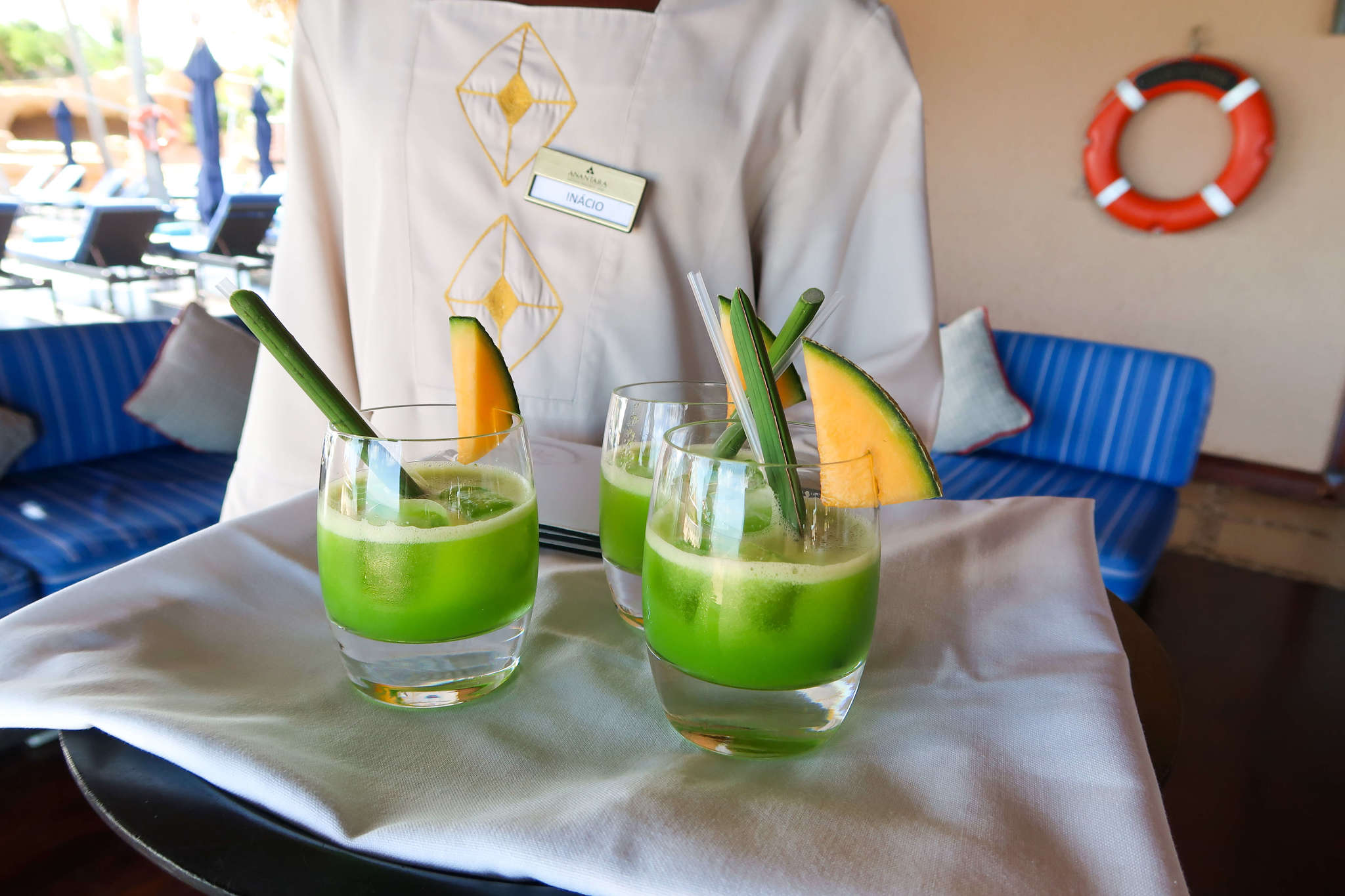 Green drink at Anatara Bazaruto