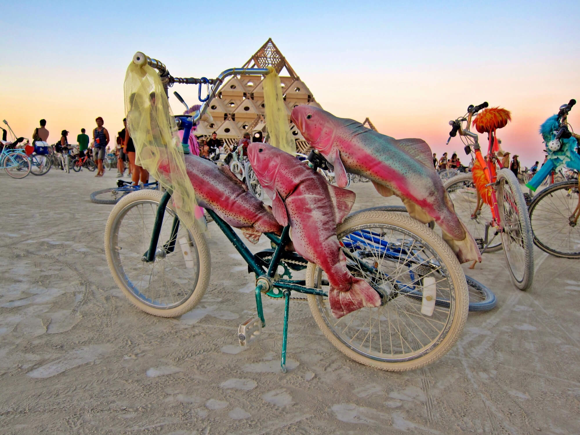 Decorated Bike for Burning Man