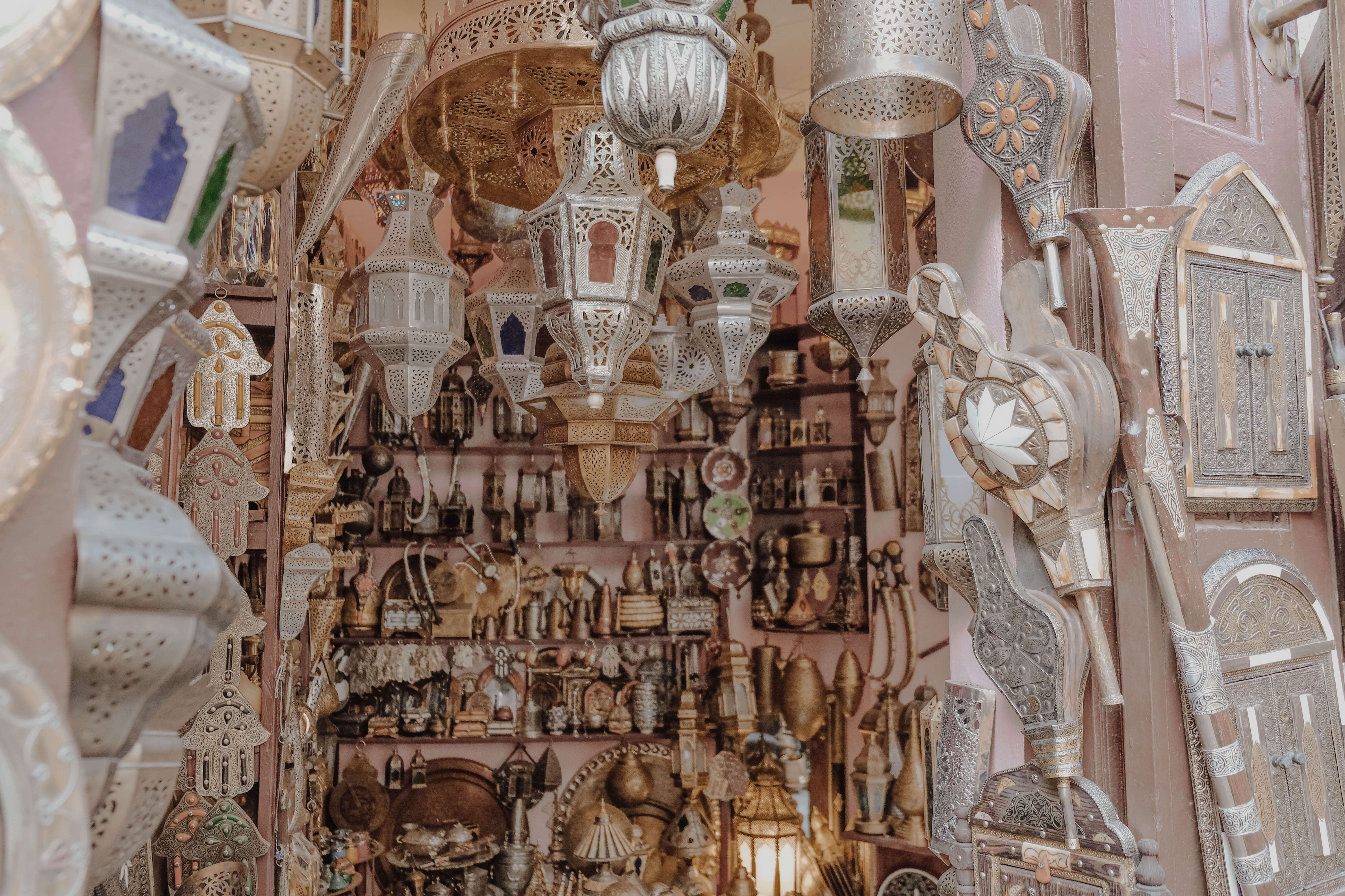 medina shops in fes