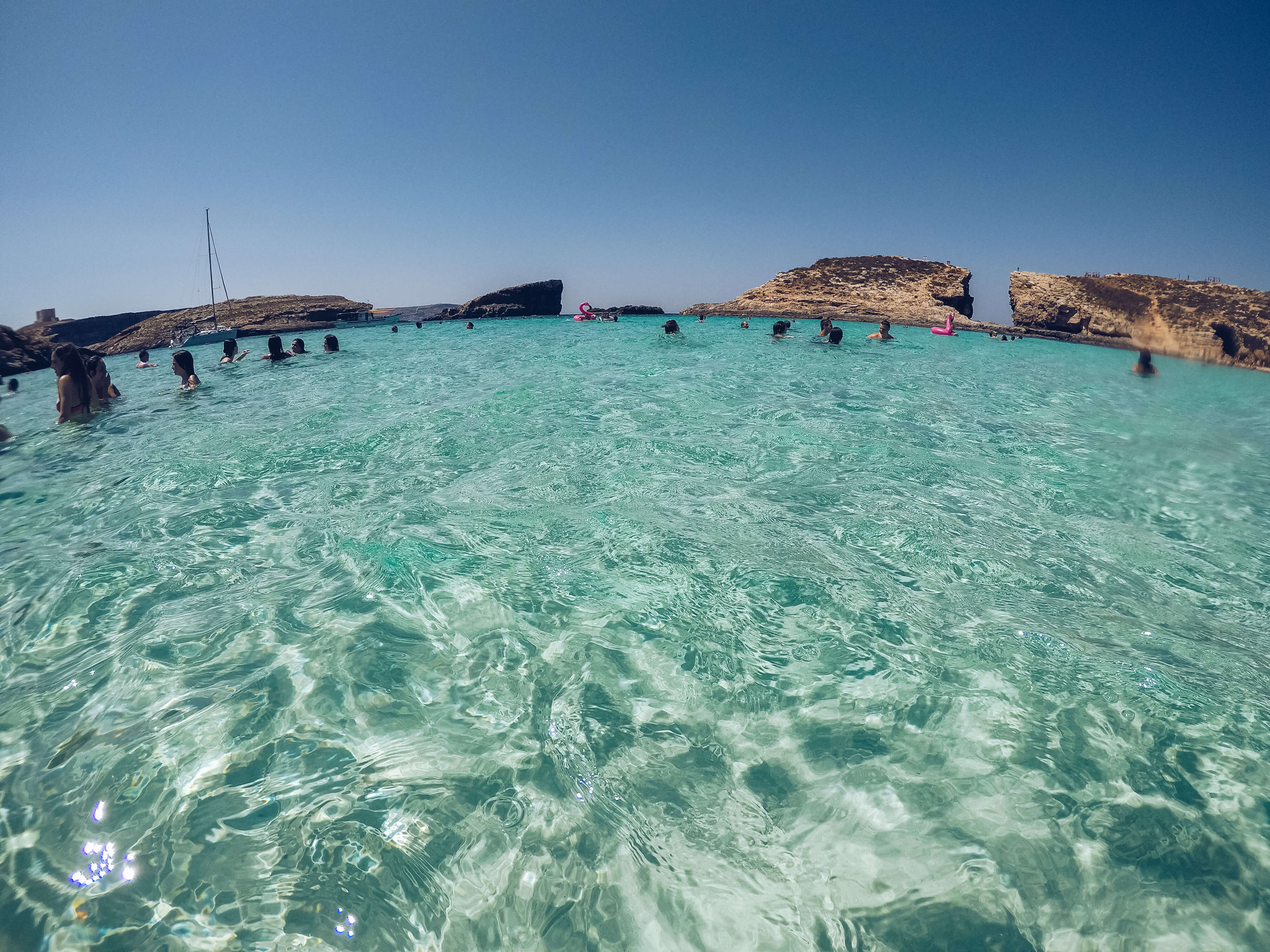 blue lagoon in malta
