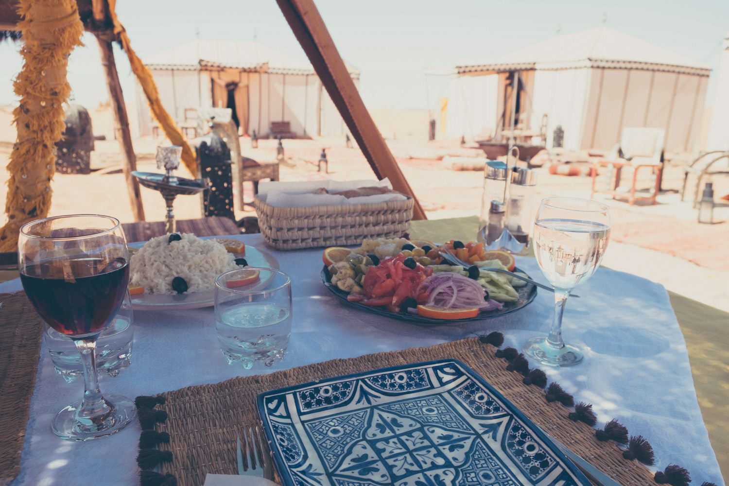 Glamping in Morocco's Sahara Desert