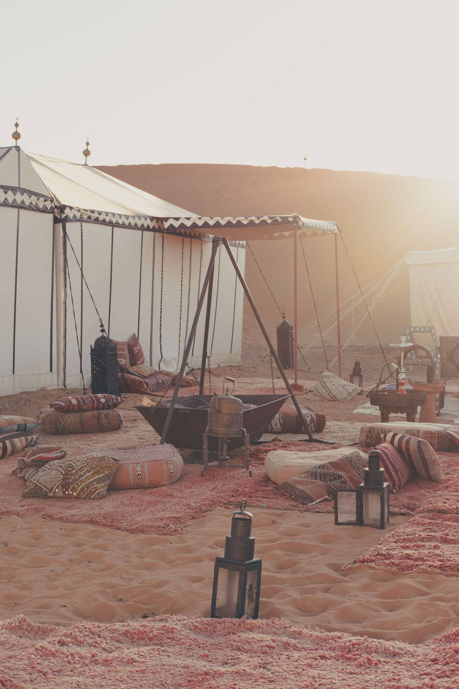 Glamping in Morocco's Sahara Desert