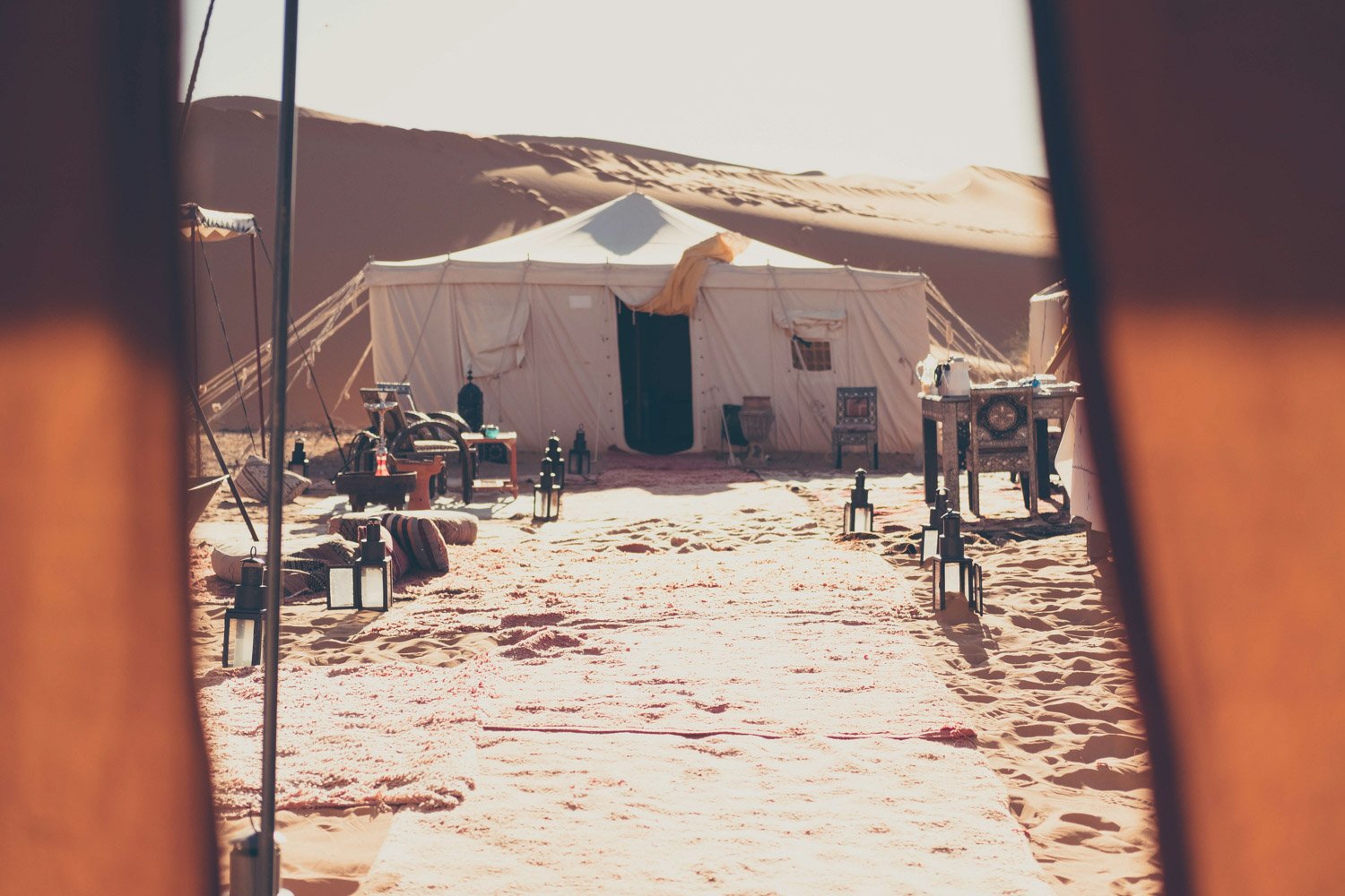 Glamping in Morocco's Sahara Desert