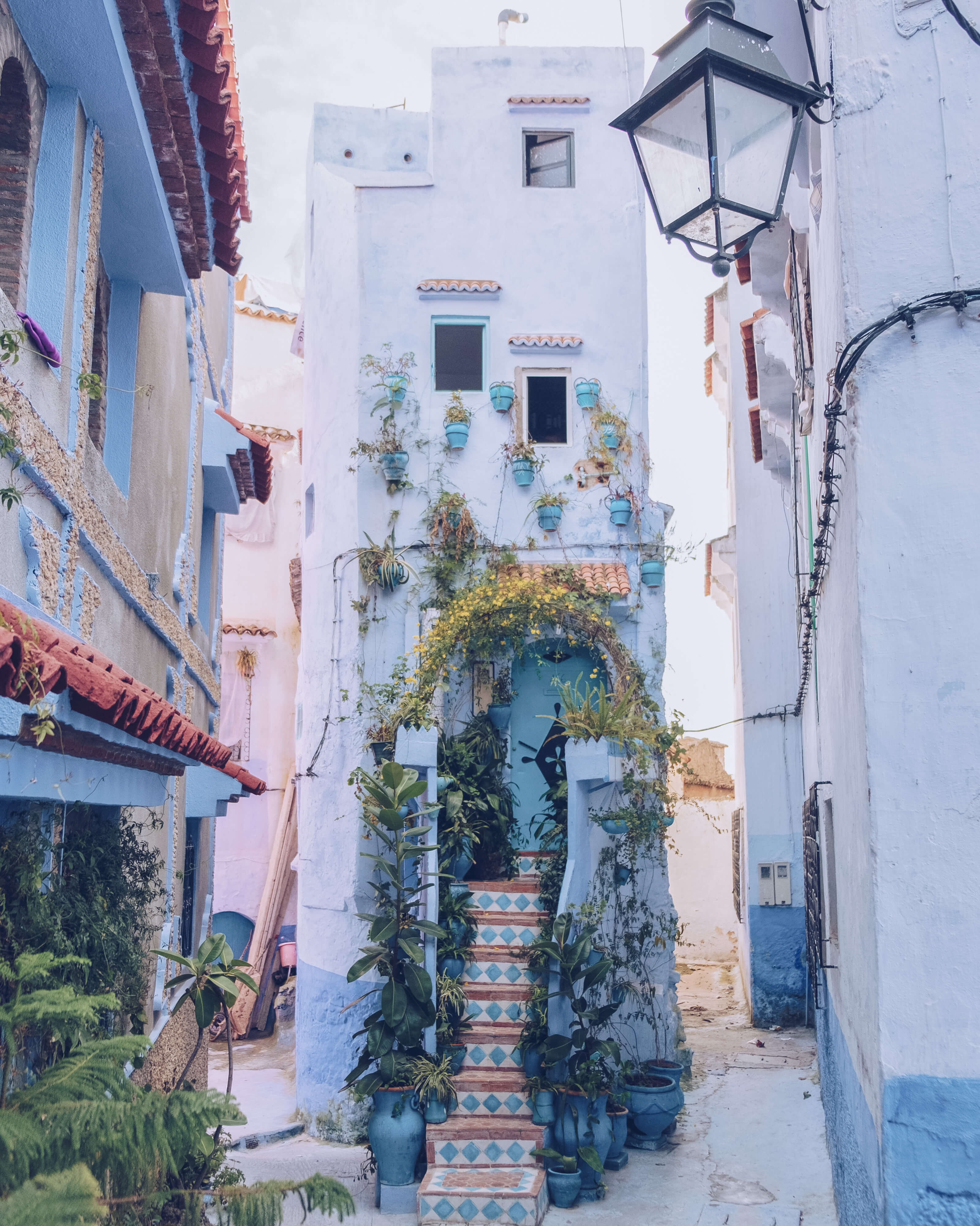 stairs in chefchaouen