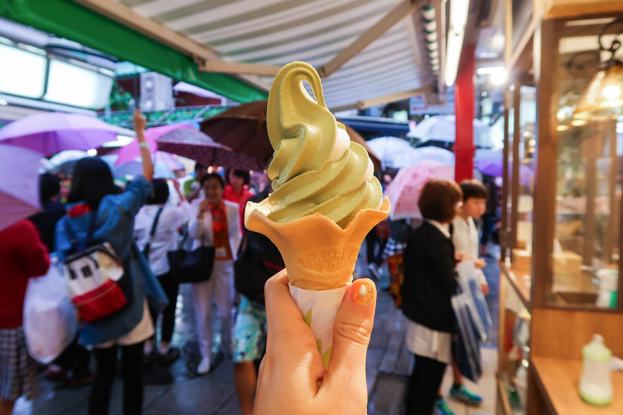 ice cream in japan