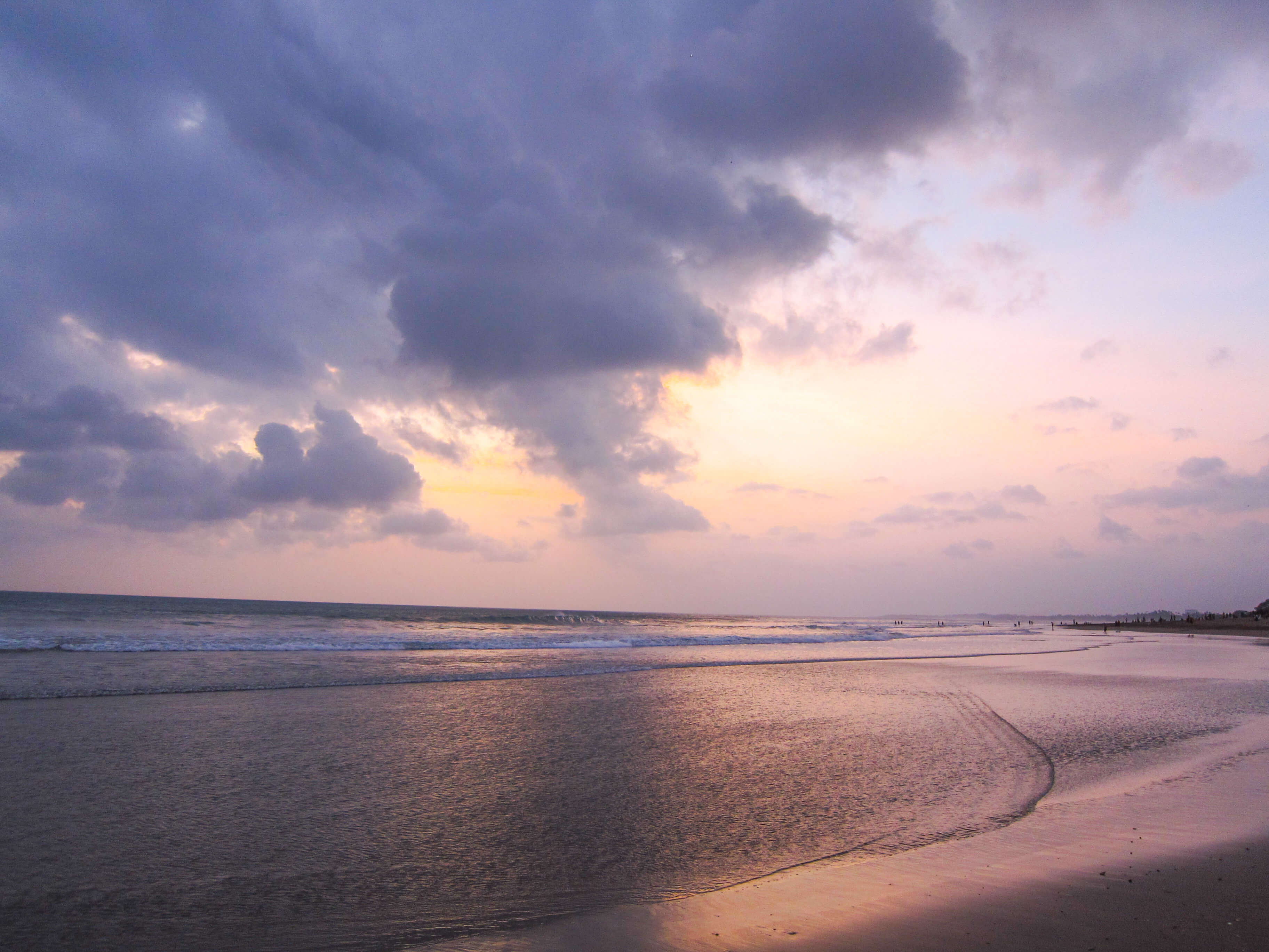 sunset in bali