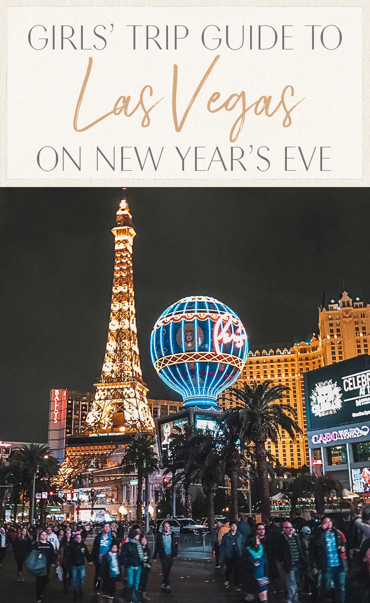 Where to have the best New Year's Eve in Las Vegas! - Blogger at Large