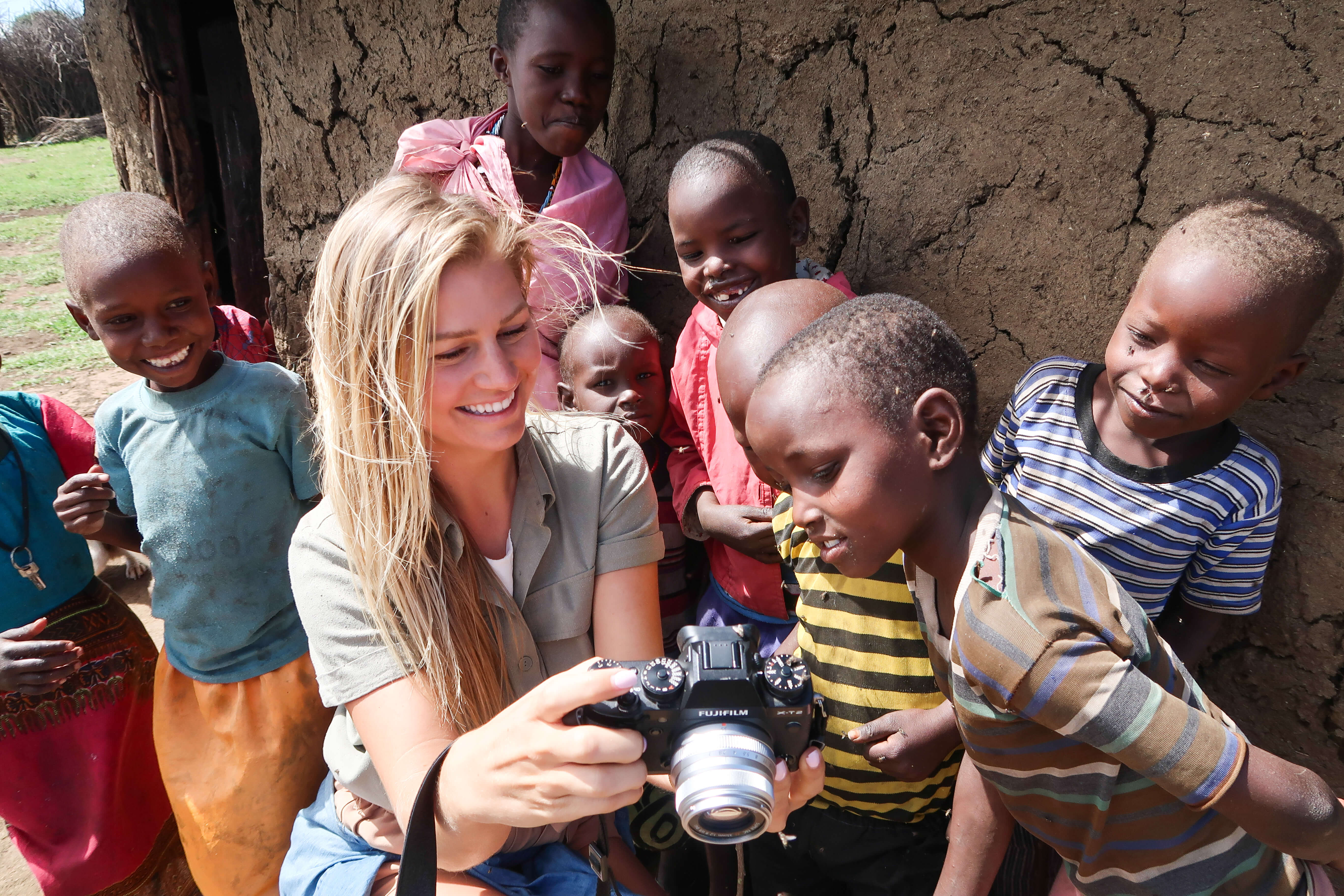 Local Maasai Mara children