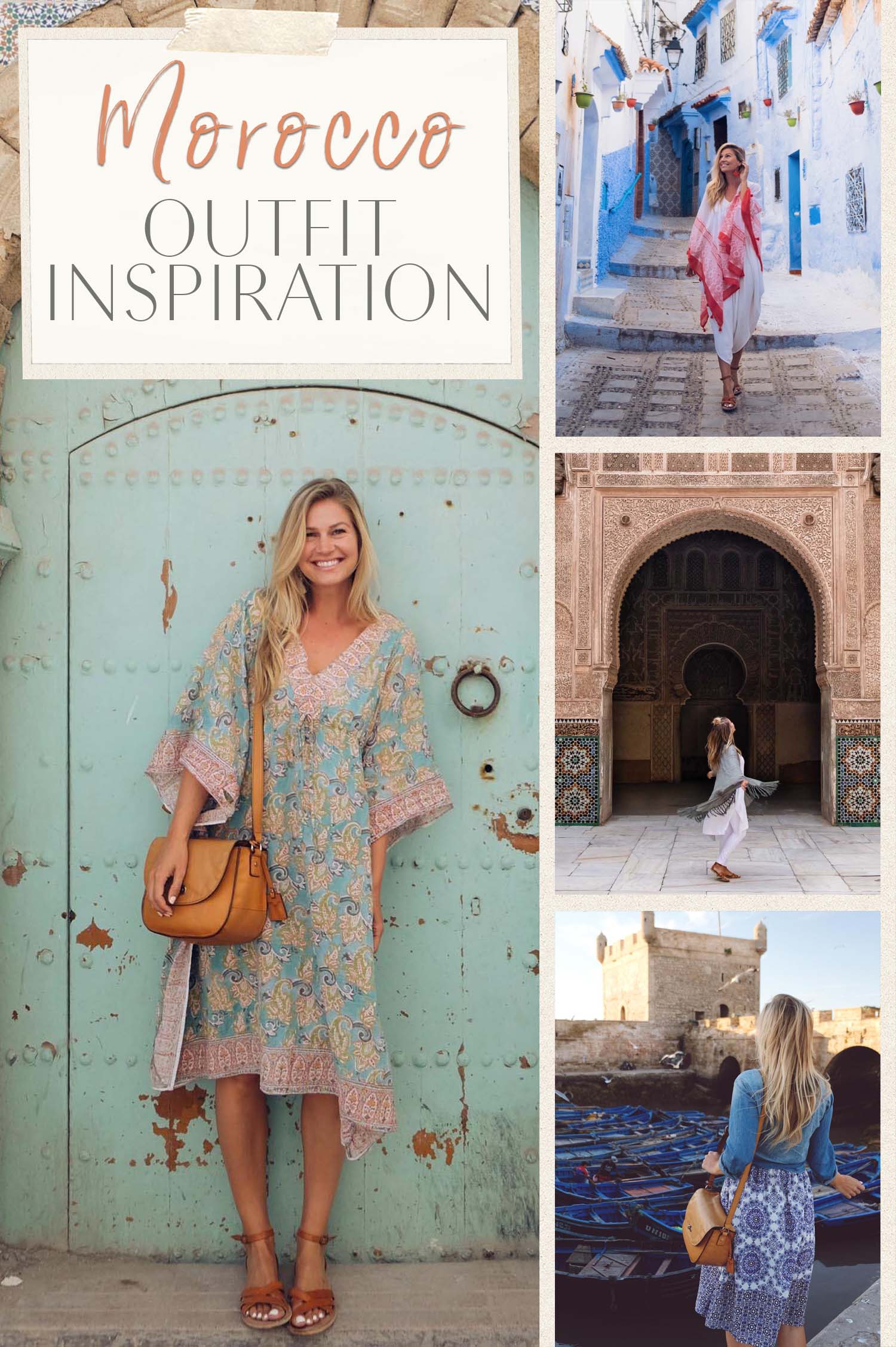 Morocco Outfit Inspiration • The Blonde Abroad