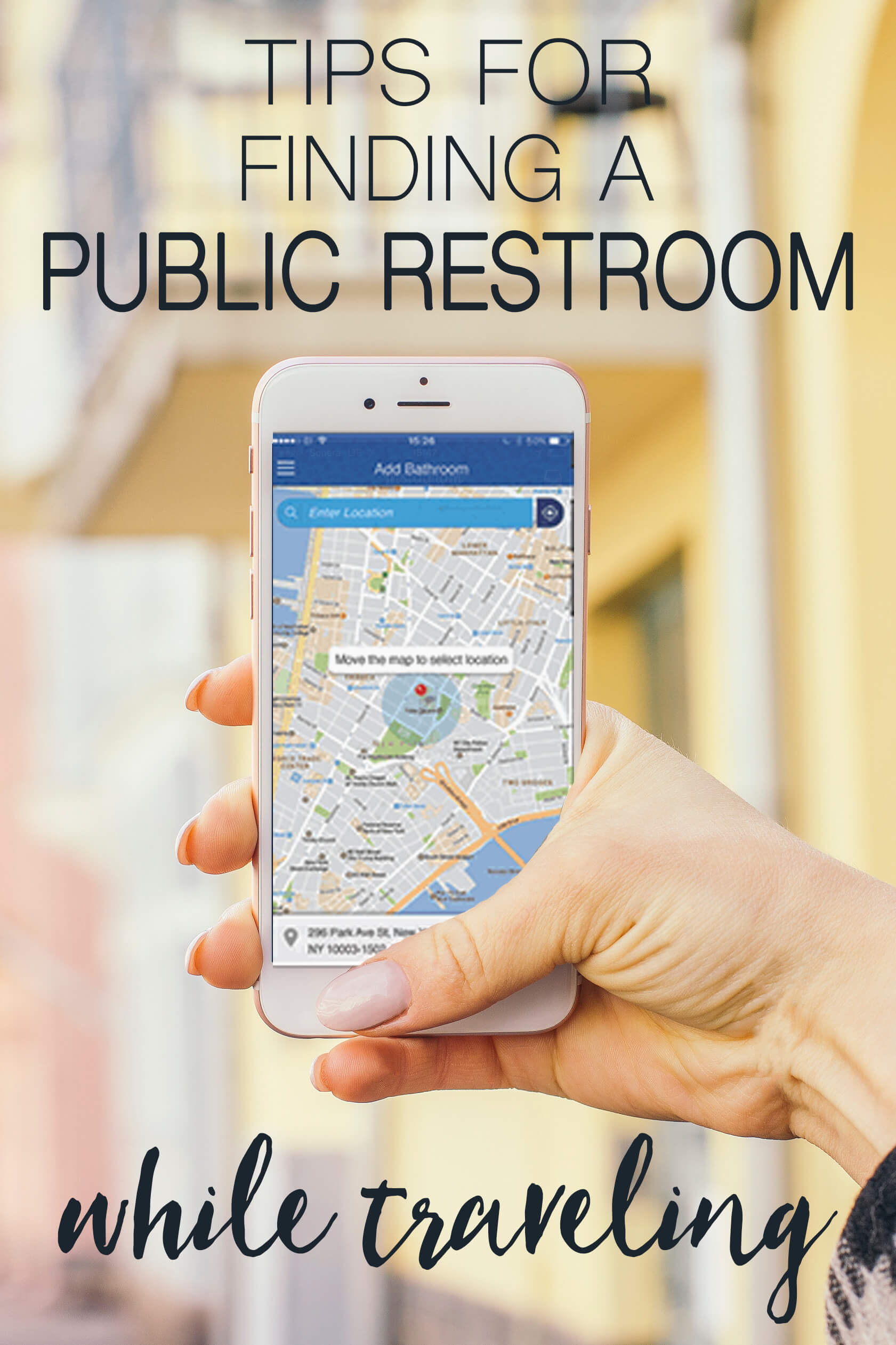 Tips for finding a Public Restroom while Traveling