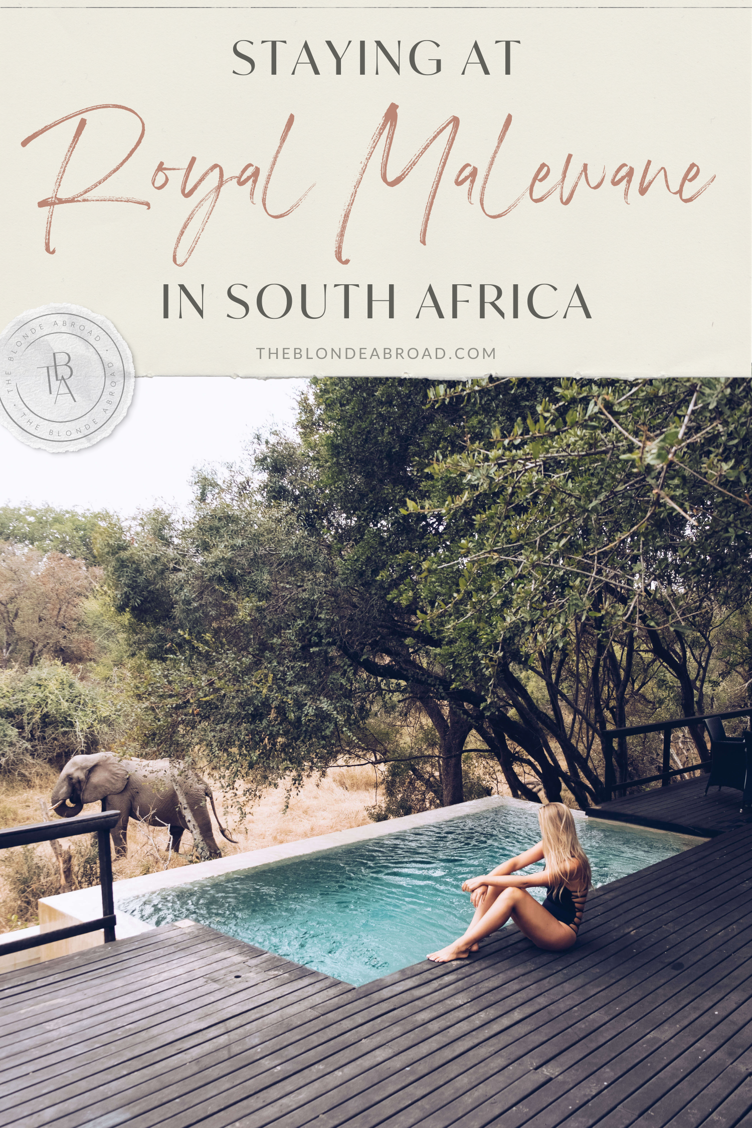 Staying at Royal Malewane in South Africa