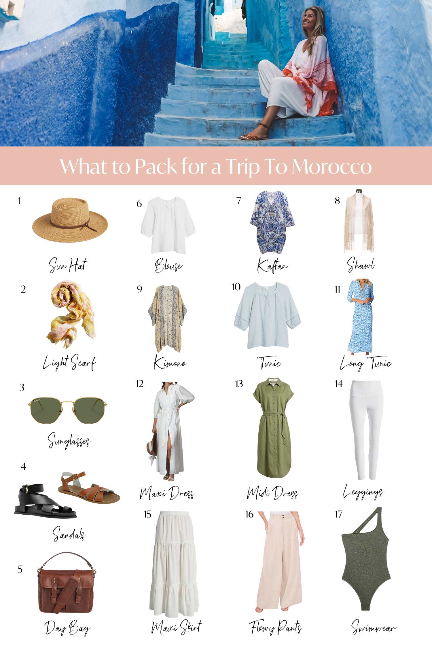 What to Pack for a Trip to Morocco