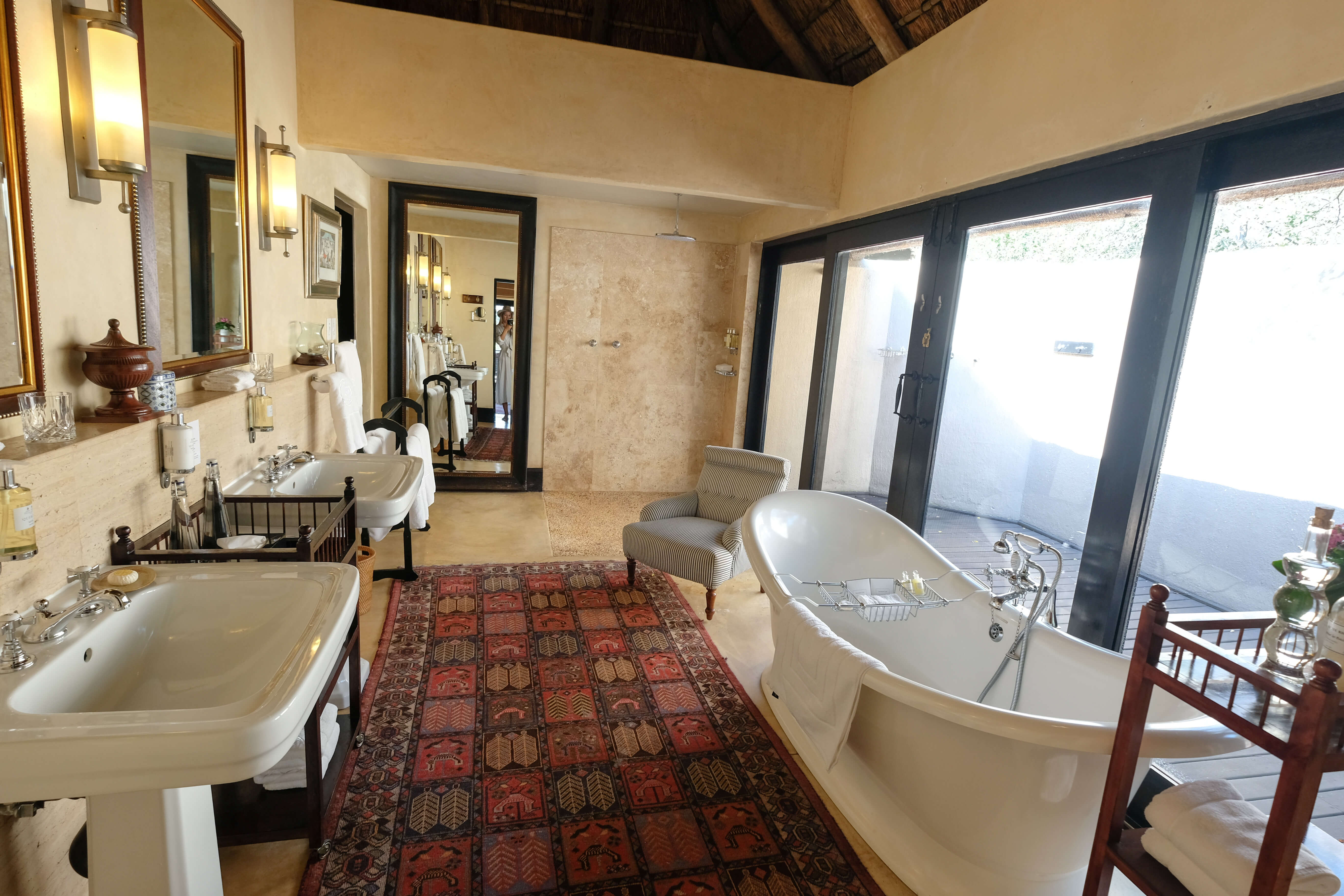 Bathroom at Royal Malewane