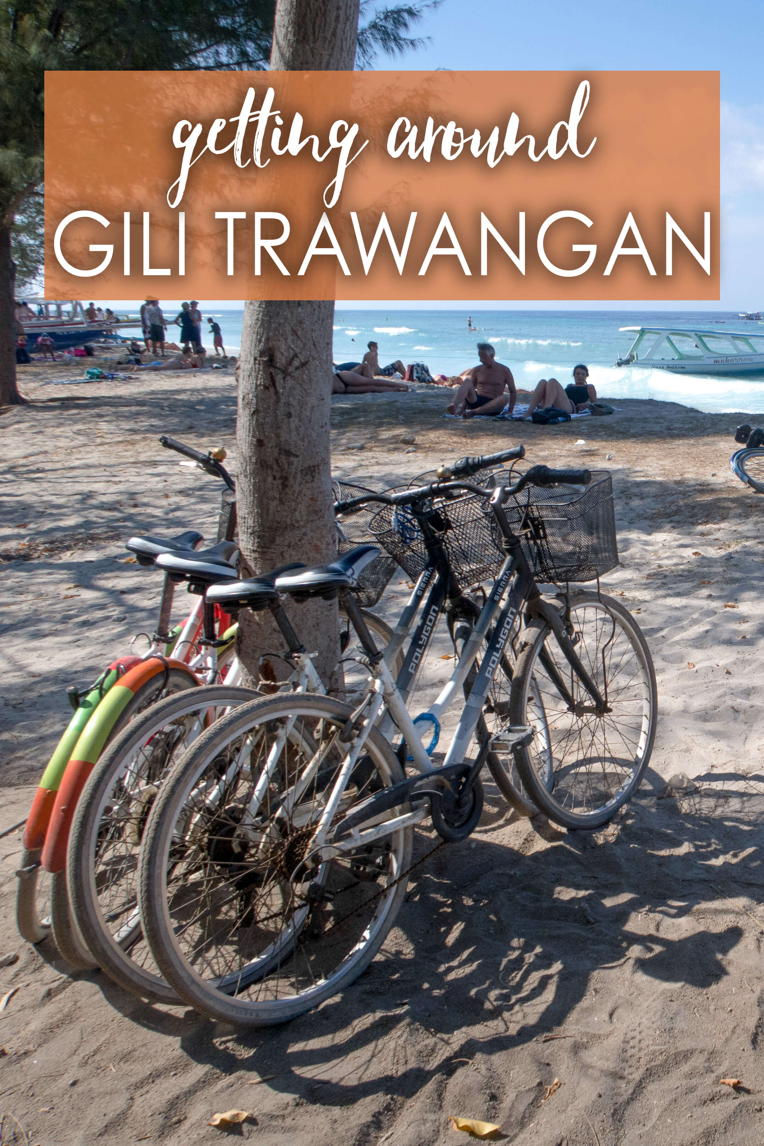Getting around gili trawangan