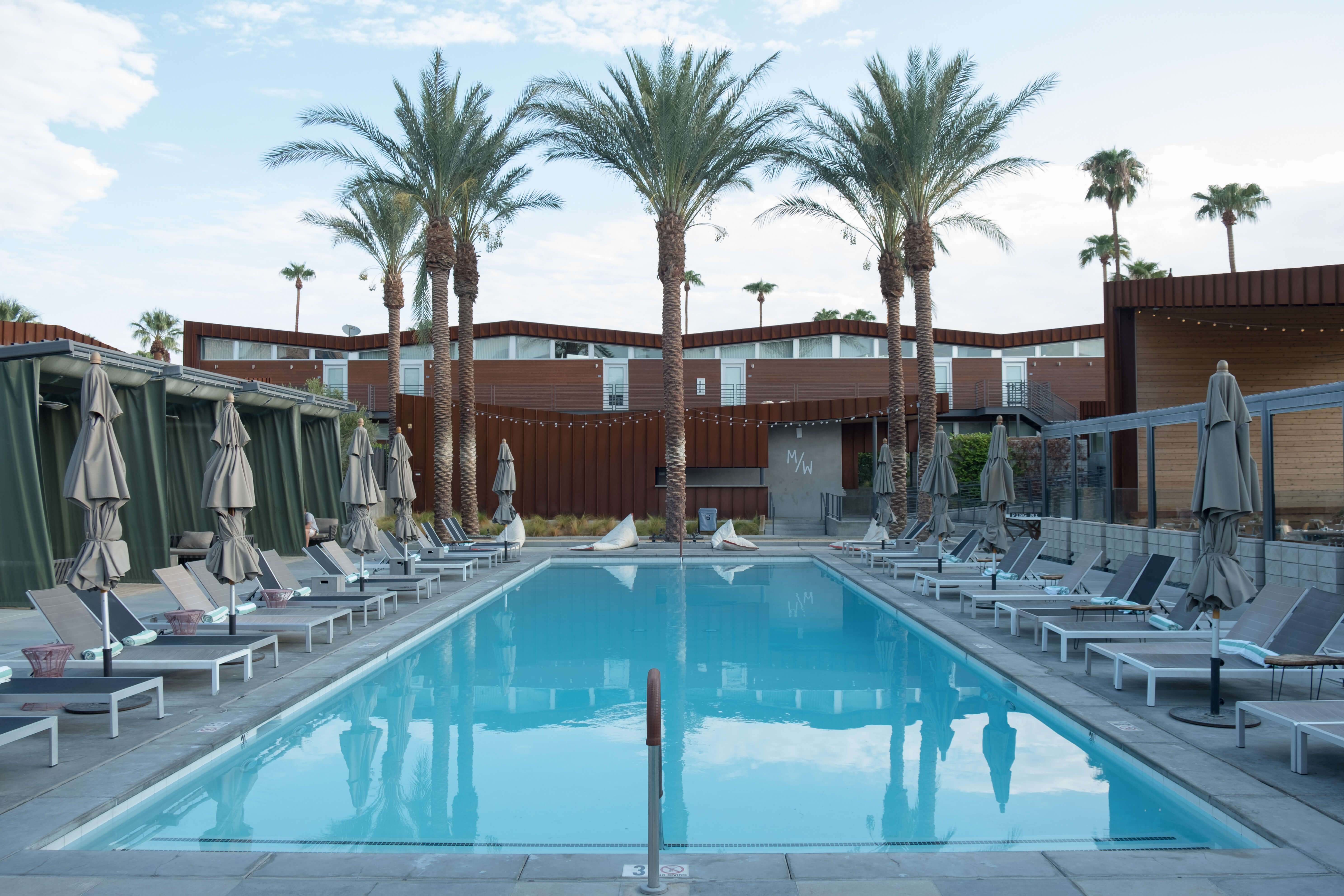 pool at arrive palm springs