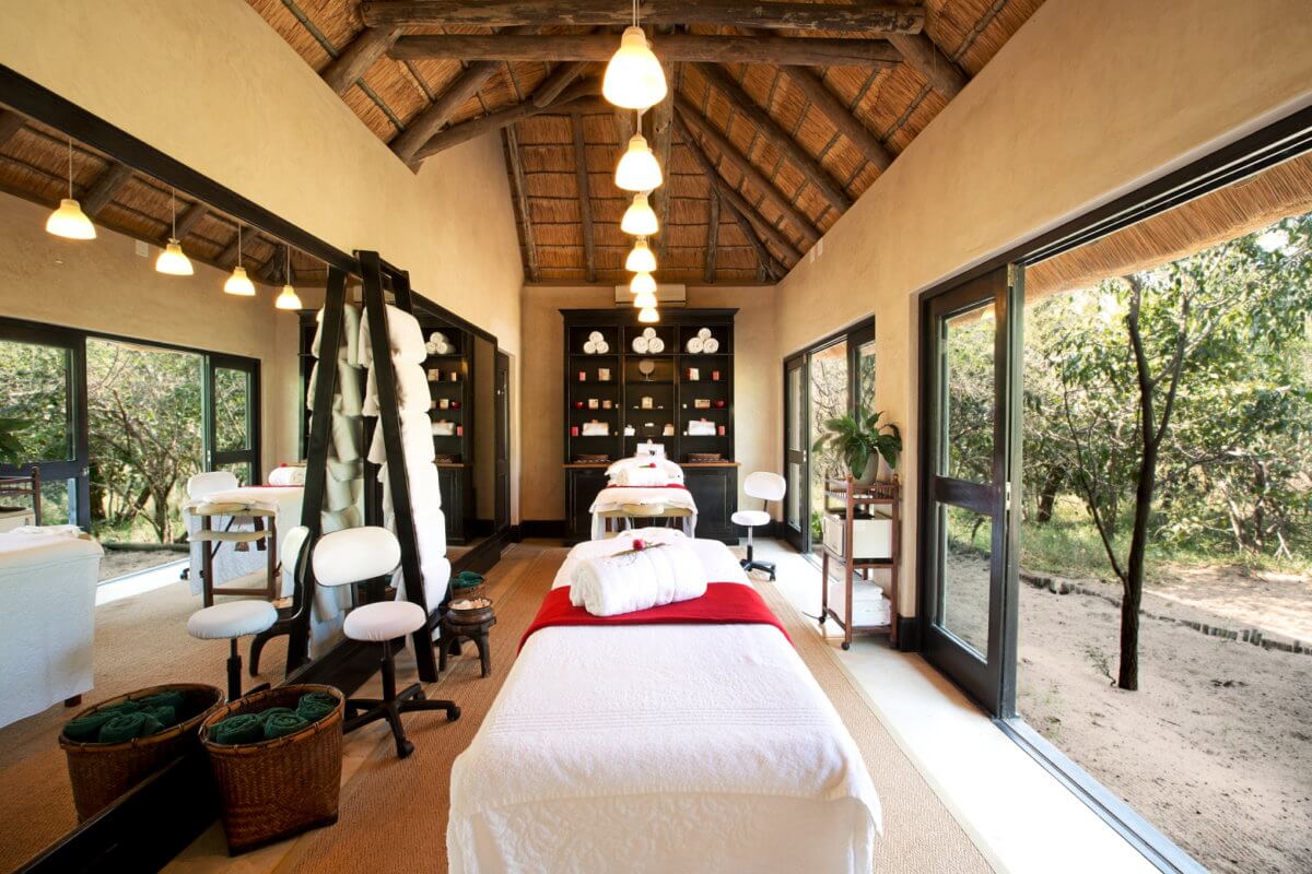 Royal Malewane Spa Room