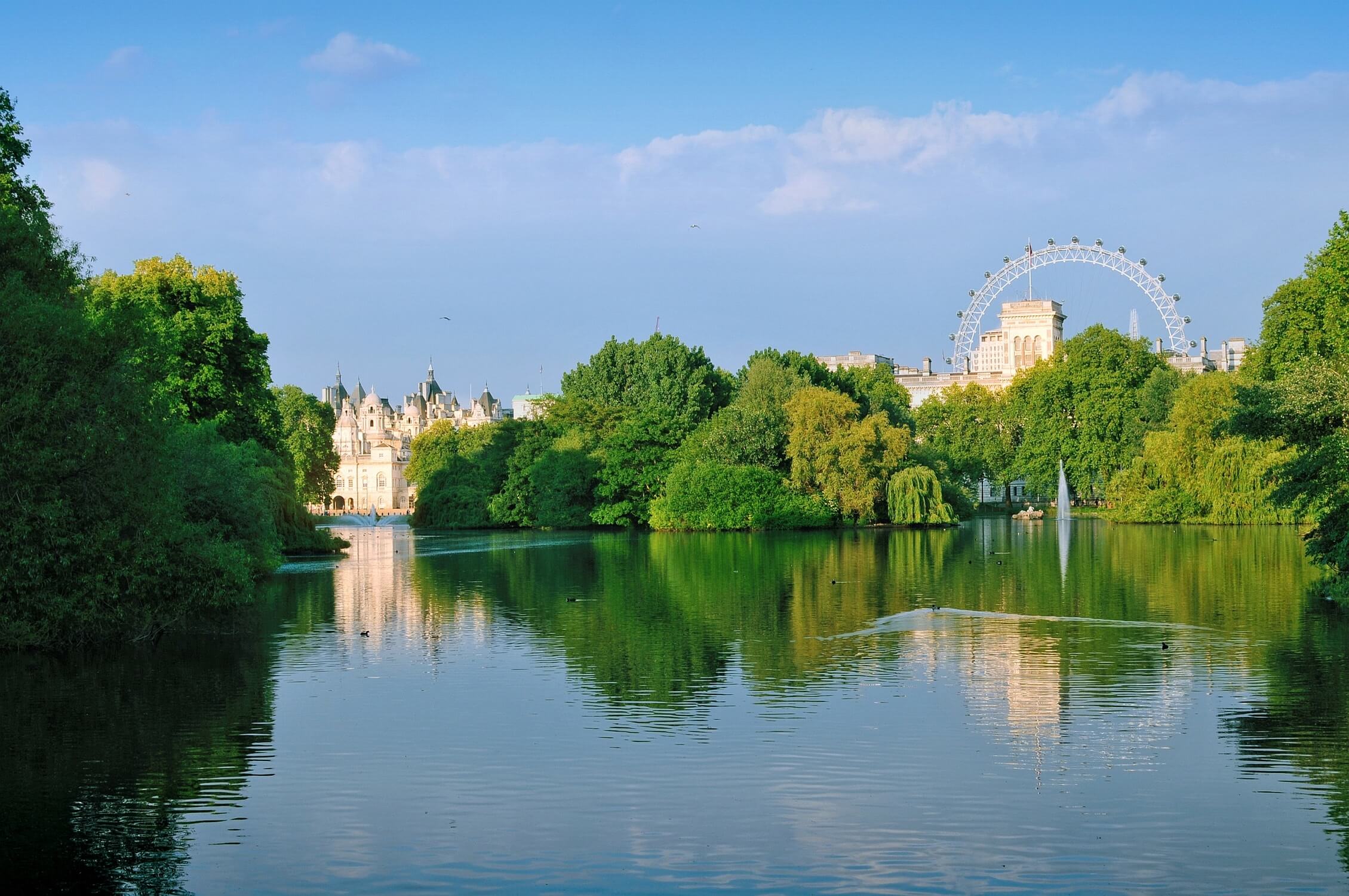 View from Buckingham Palace