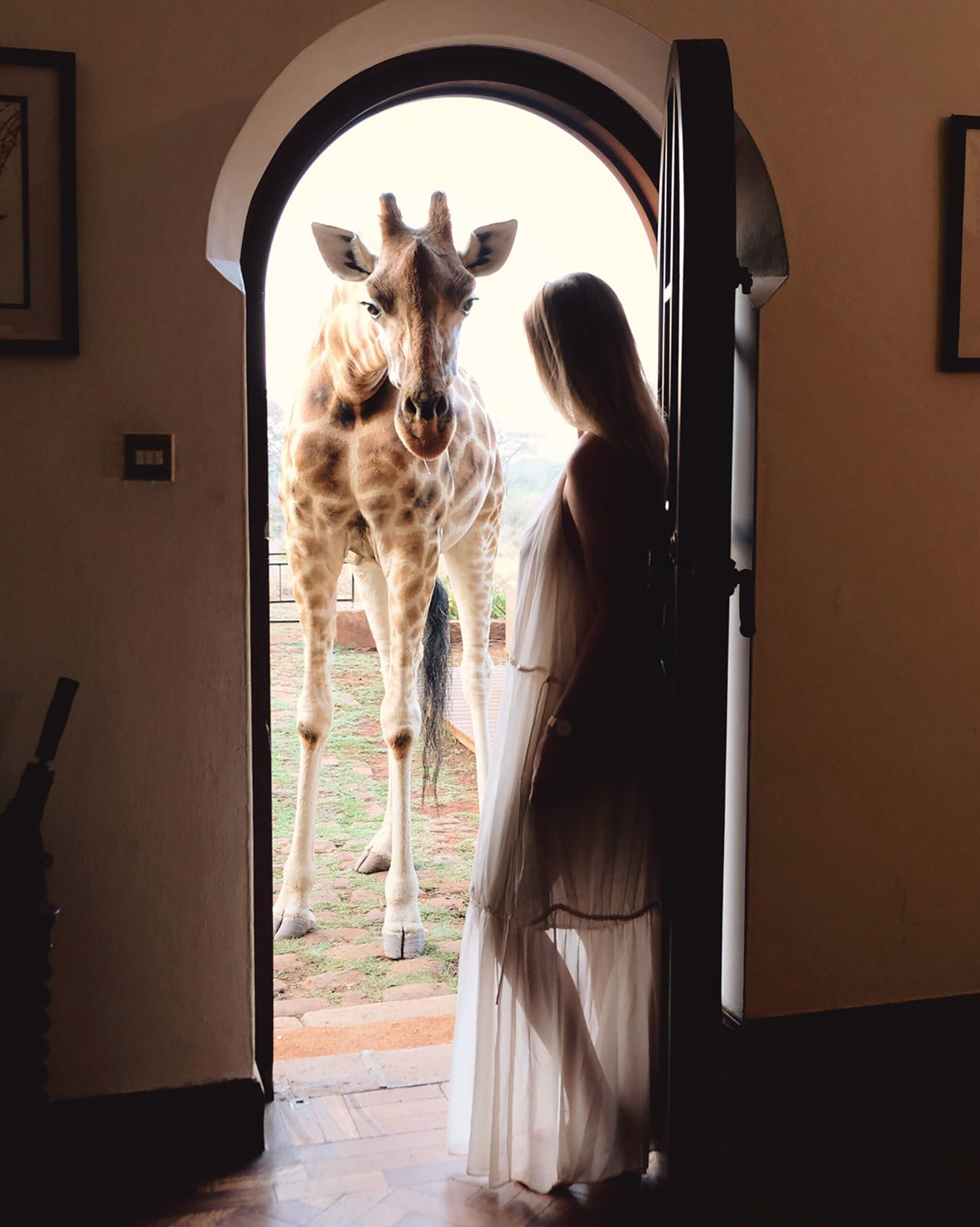 Kiersten Giraffe Manor
