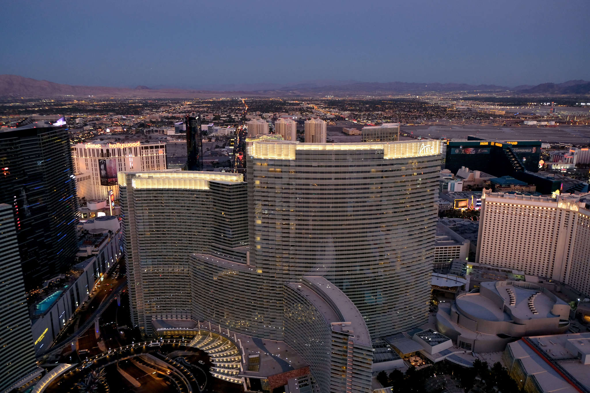 Staying At Aria On The Las Vegas Strip The Blonde Abroad