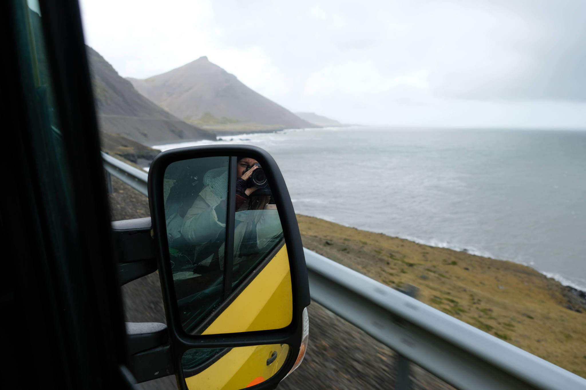 Driving Iceland's coastline