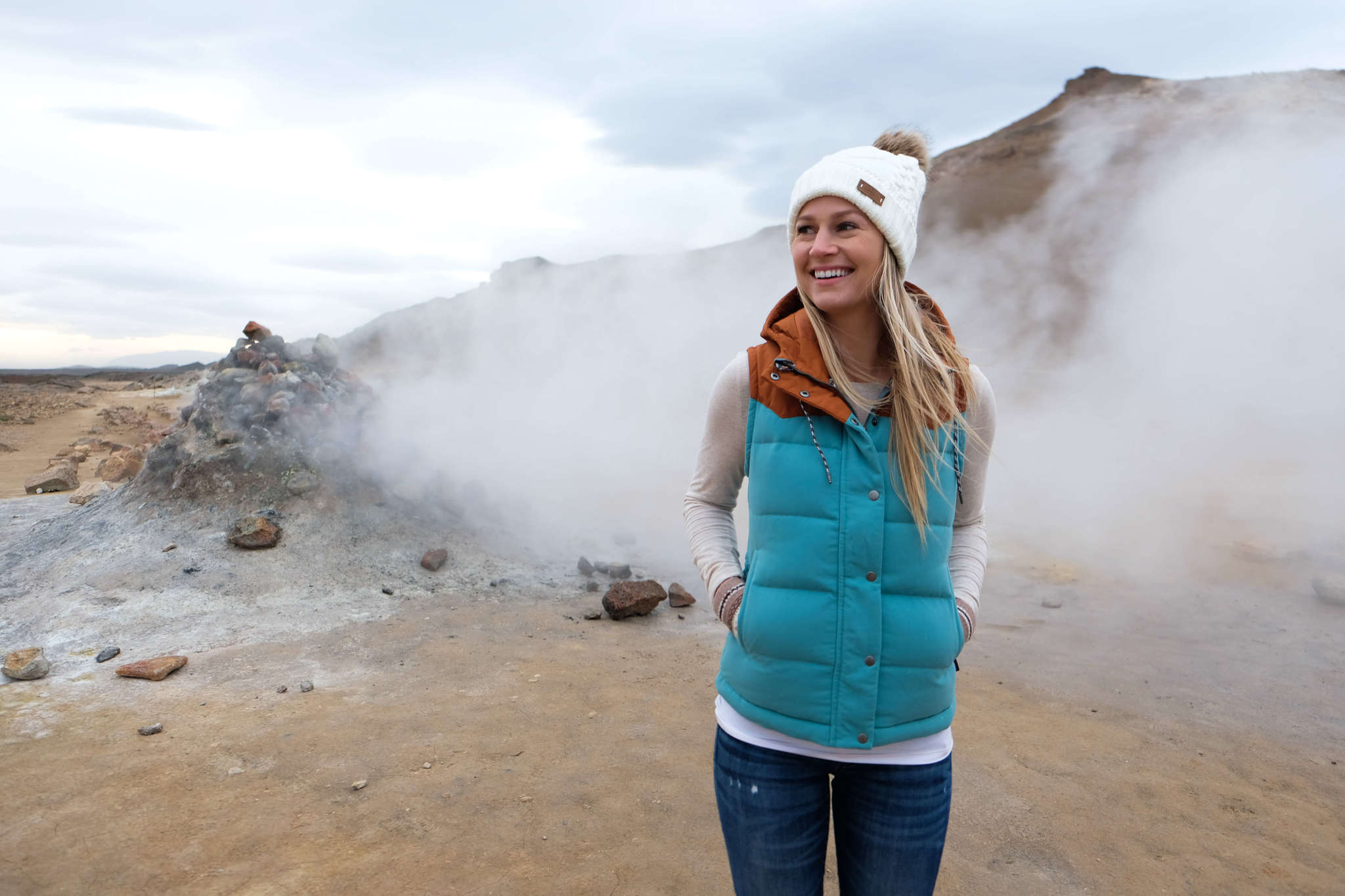 Namafjall Geothermal Area in Iceland