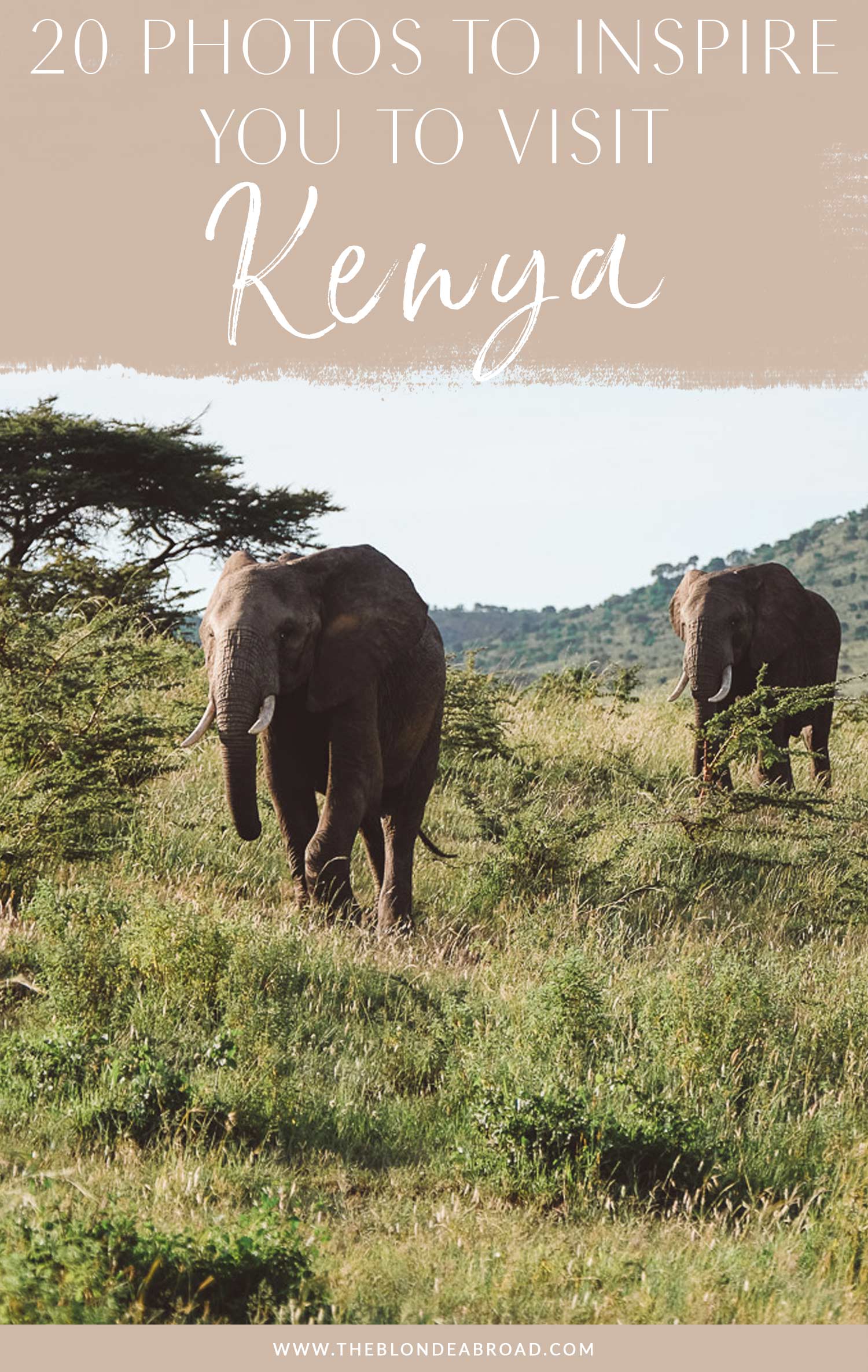 Kenya 20 Photos Header