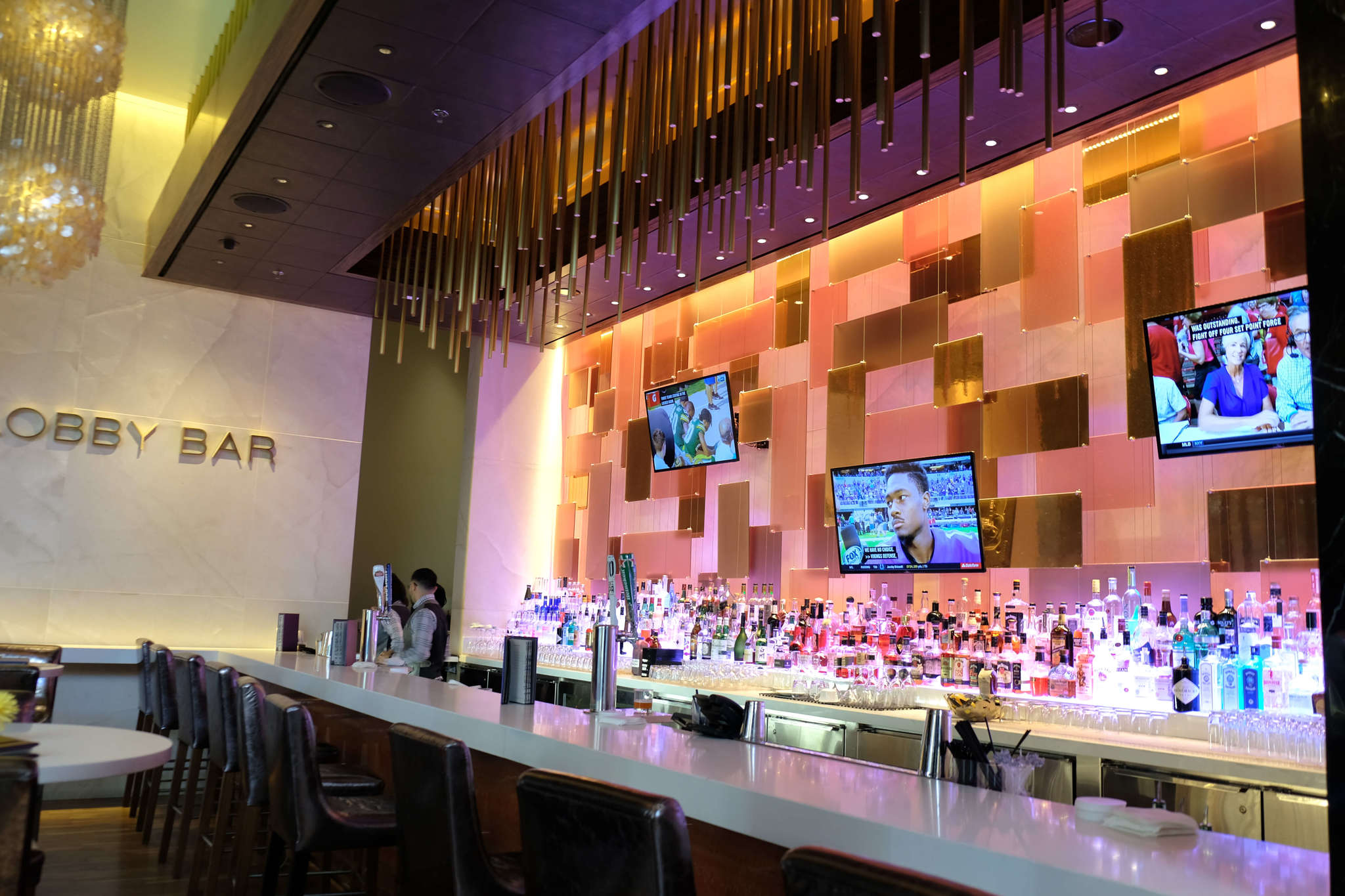 bar at ARIA in Las Vegas