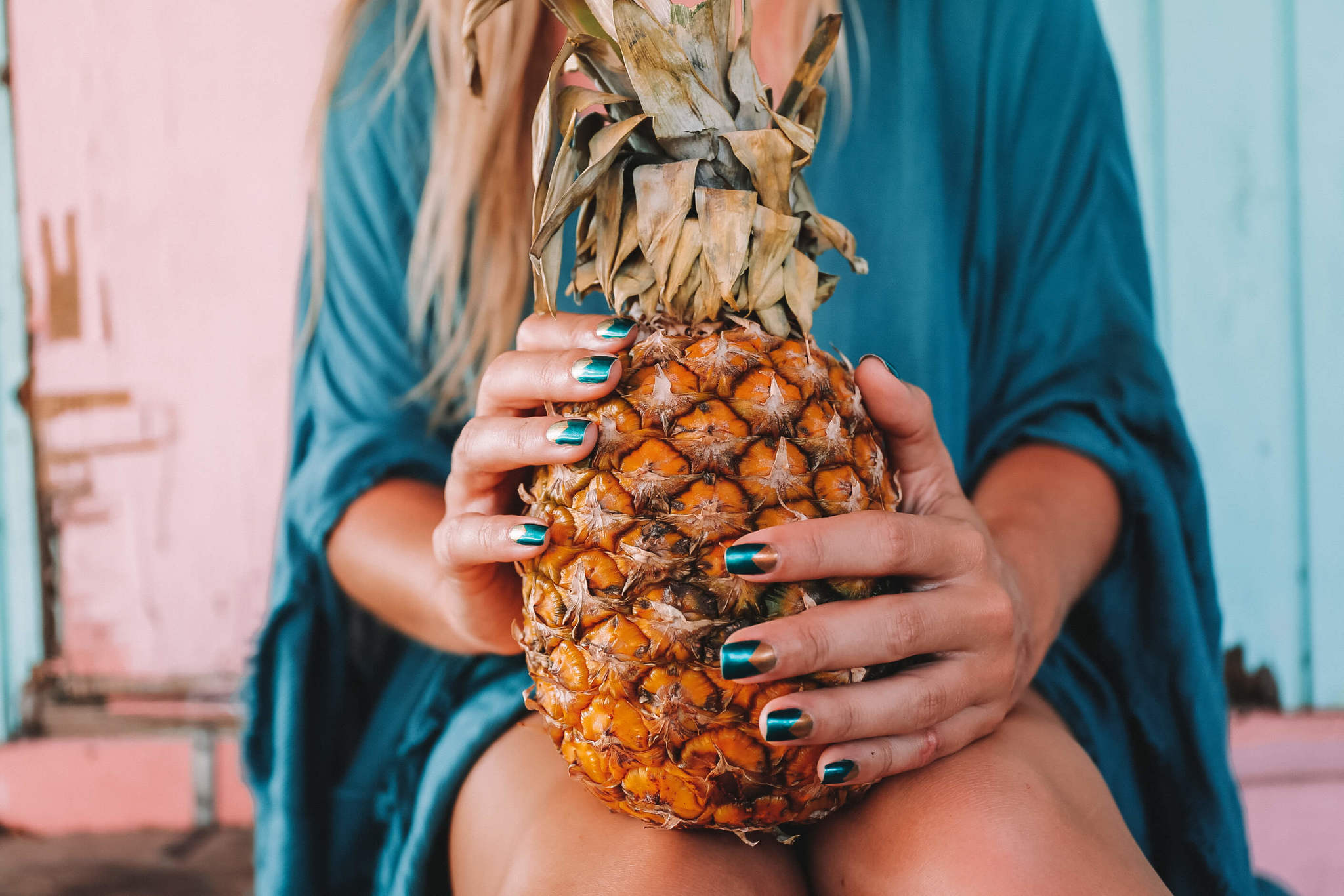 Pineapples in Aruba