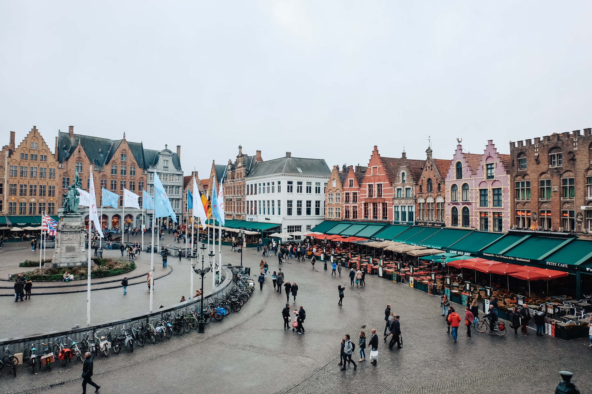 grote markt in bruges