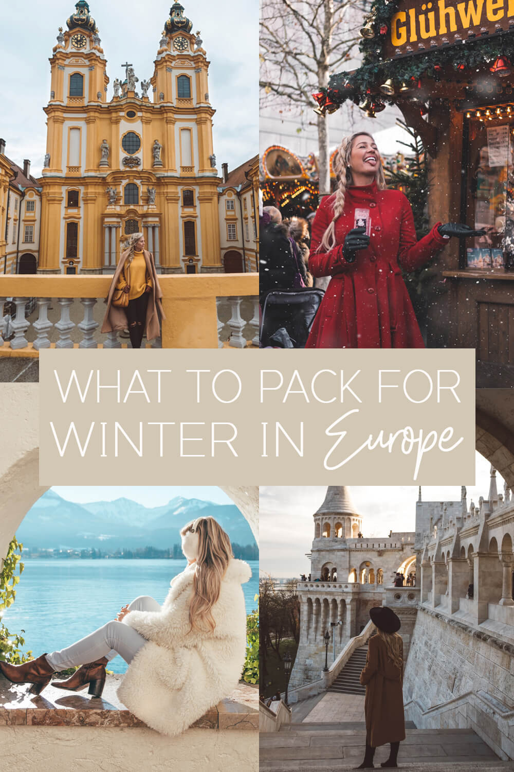 Outfits to Pack for Winter in Europe